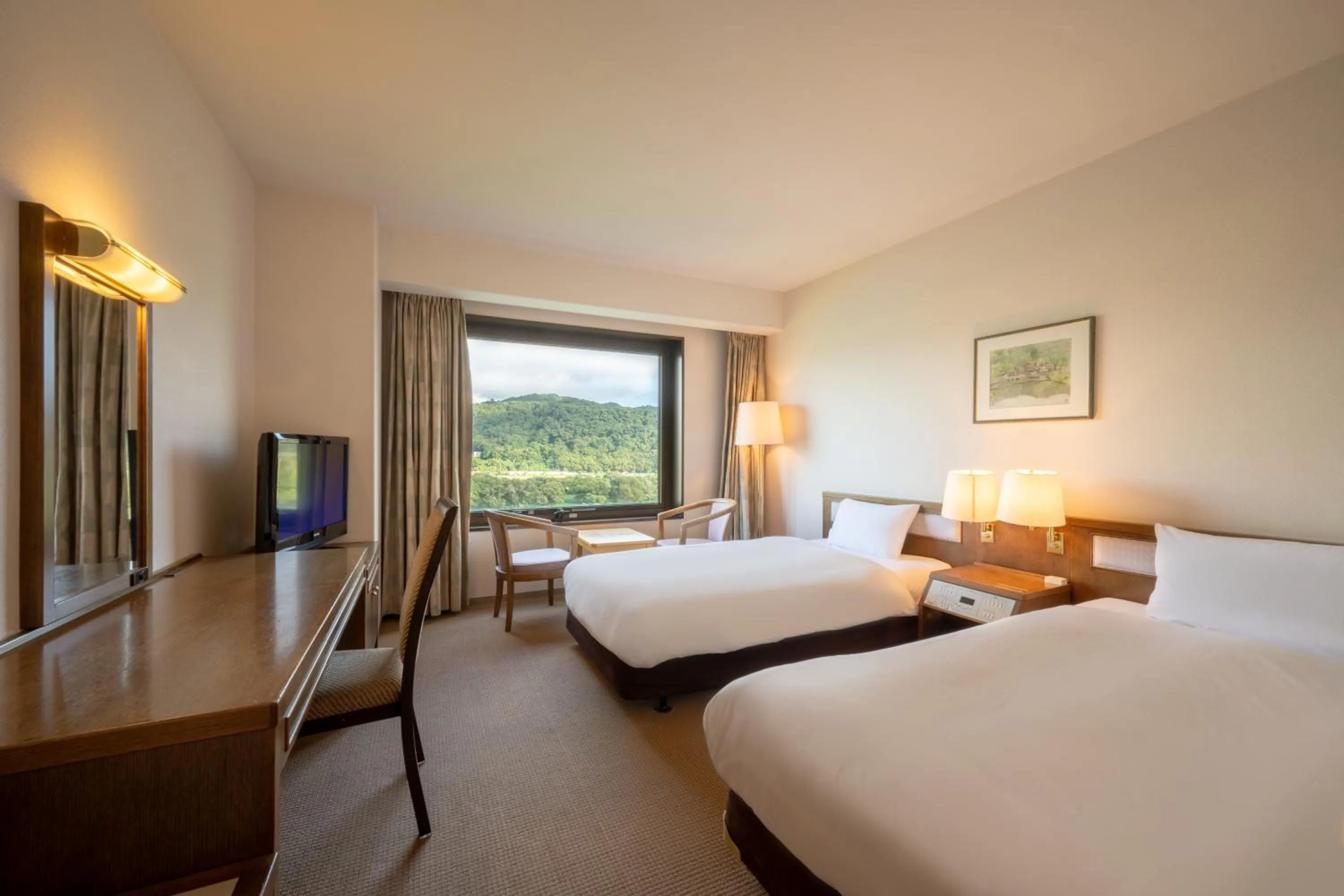 Bed in Hotel City Plaza Kitakami