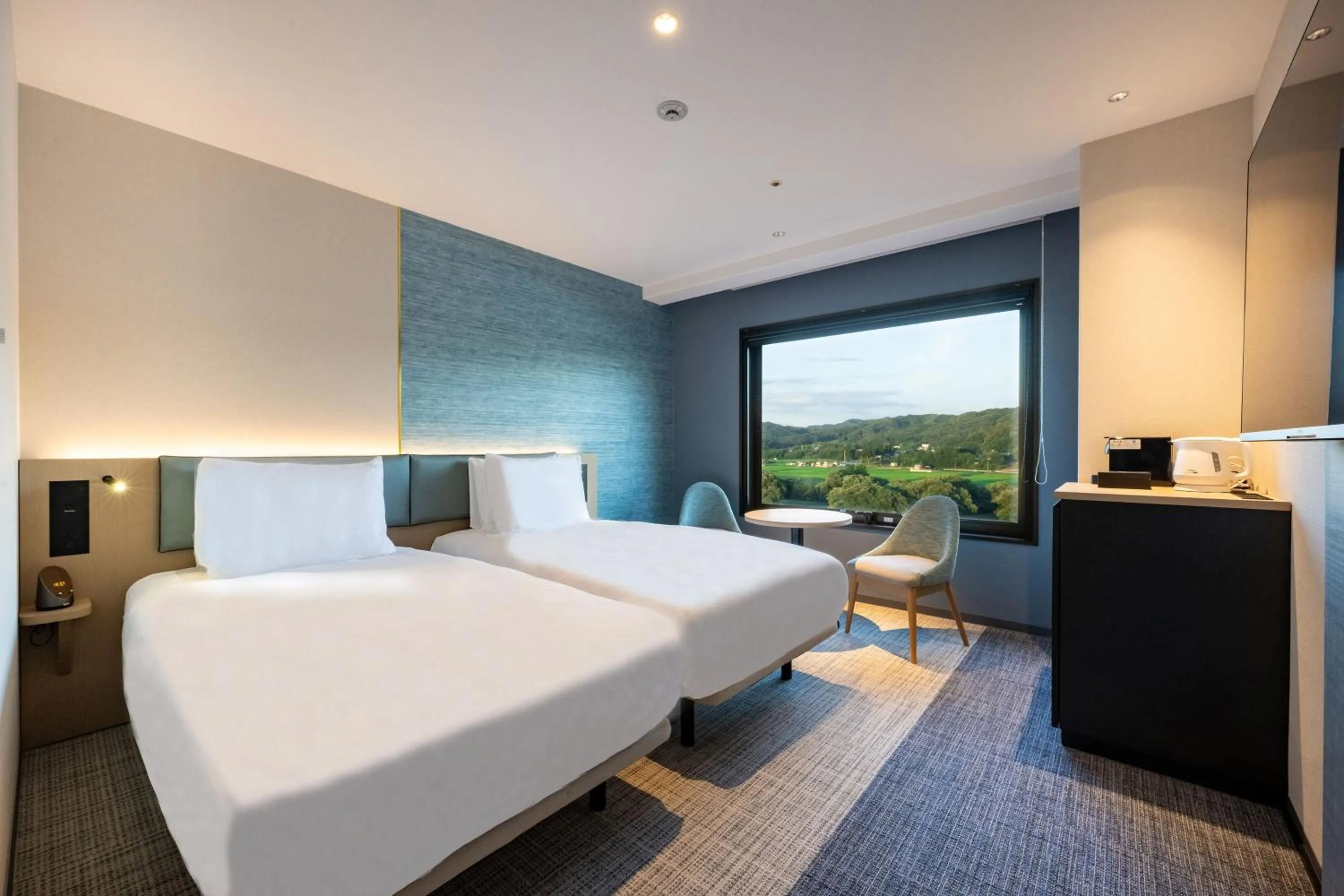 Photo of the whole room, Bed in ANA Holiday Inn Iwate Kitakami by IHG