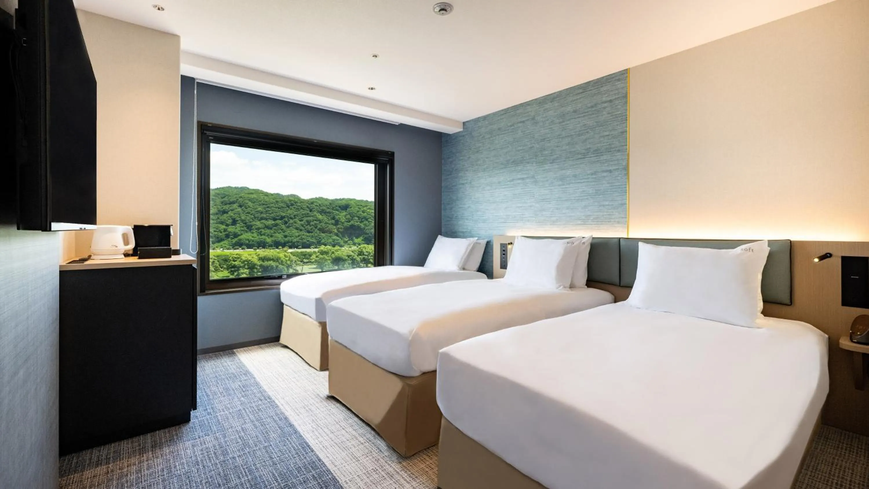 Photo of the whole room, Bed in ANA Holiday Inn Iwate Kitakami by IHG