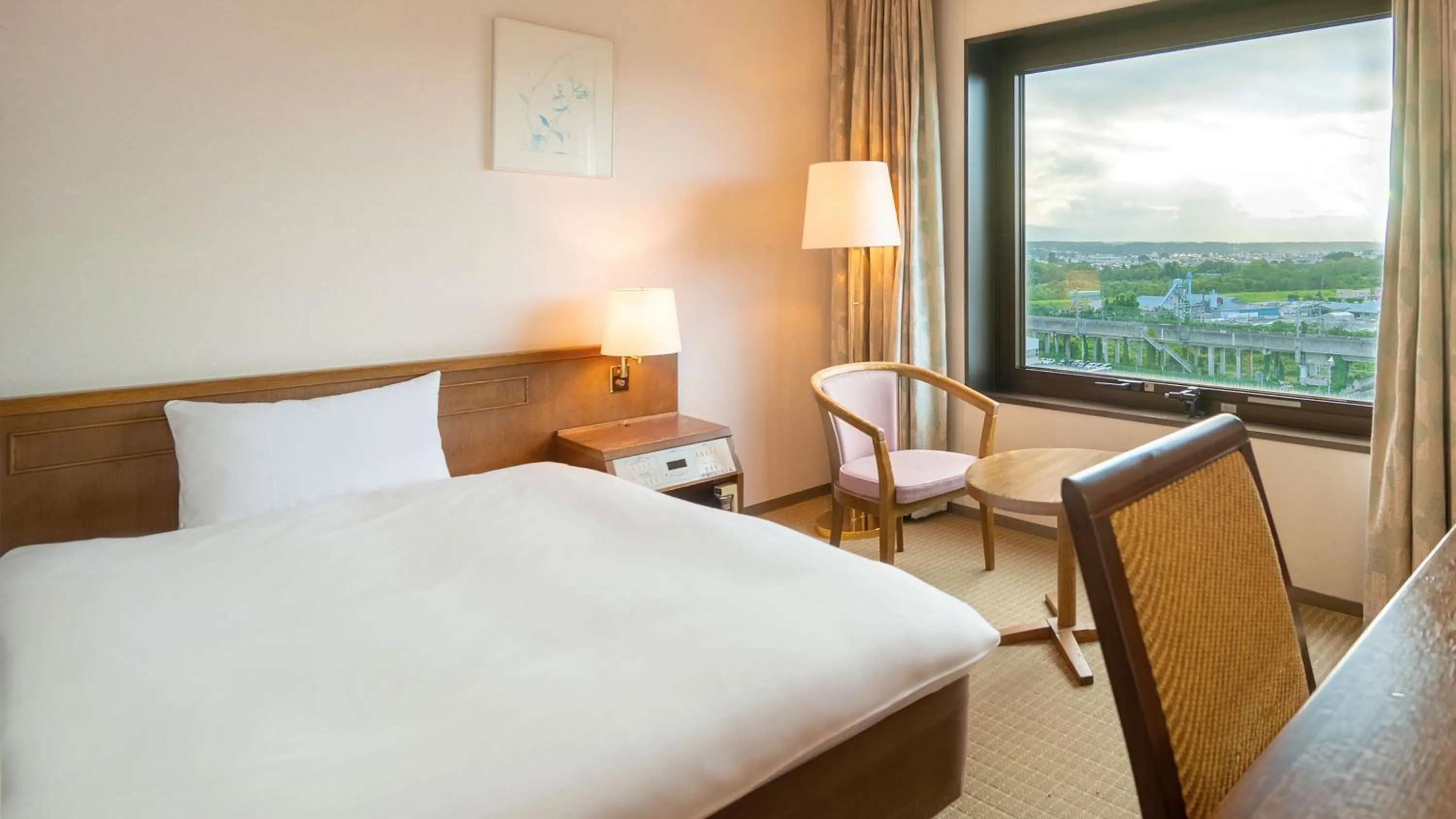 Photo of the whole room, Bed in ANA Holiday Inn Iwate Kitakami by IHG