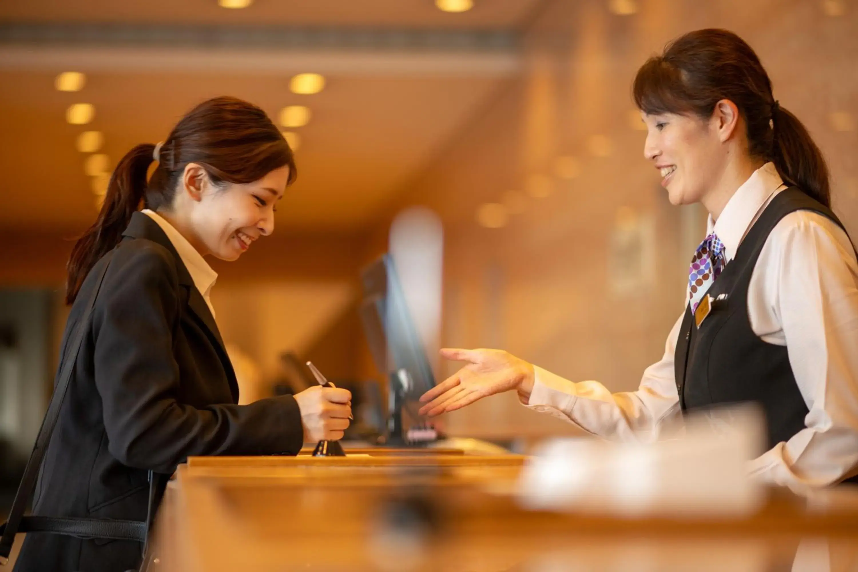 Lobby or reception in Hotel City Plaza Kitakami Lobby or reception in Hotel City Plaza Kitakami