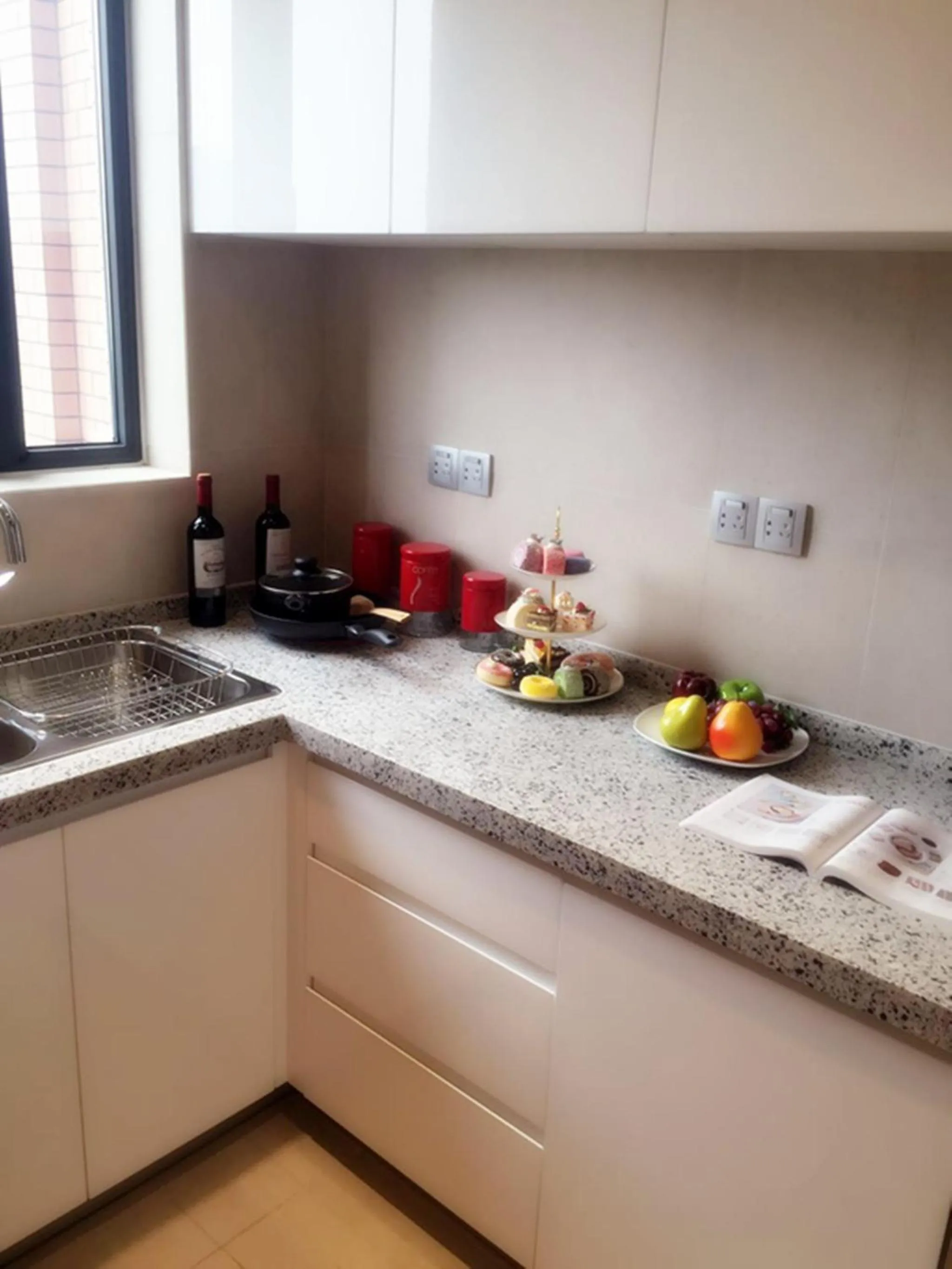 Kitchen or kitchenette in Green Court Place Jingqiao Middle Ring Shanghai