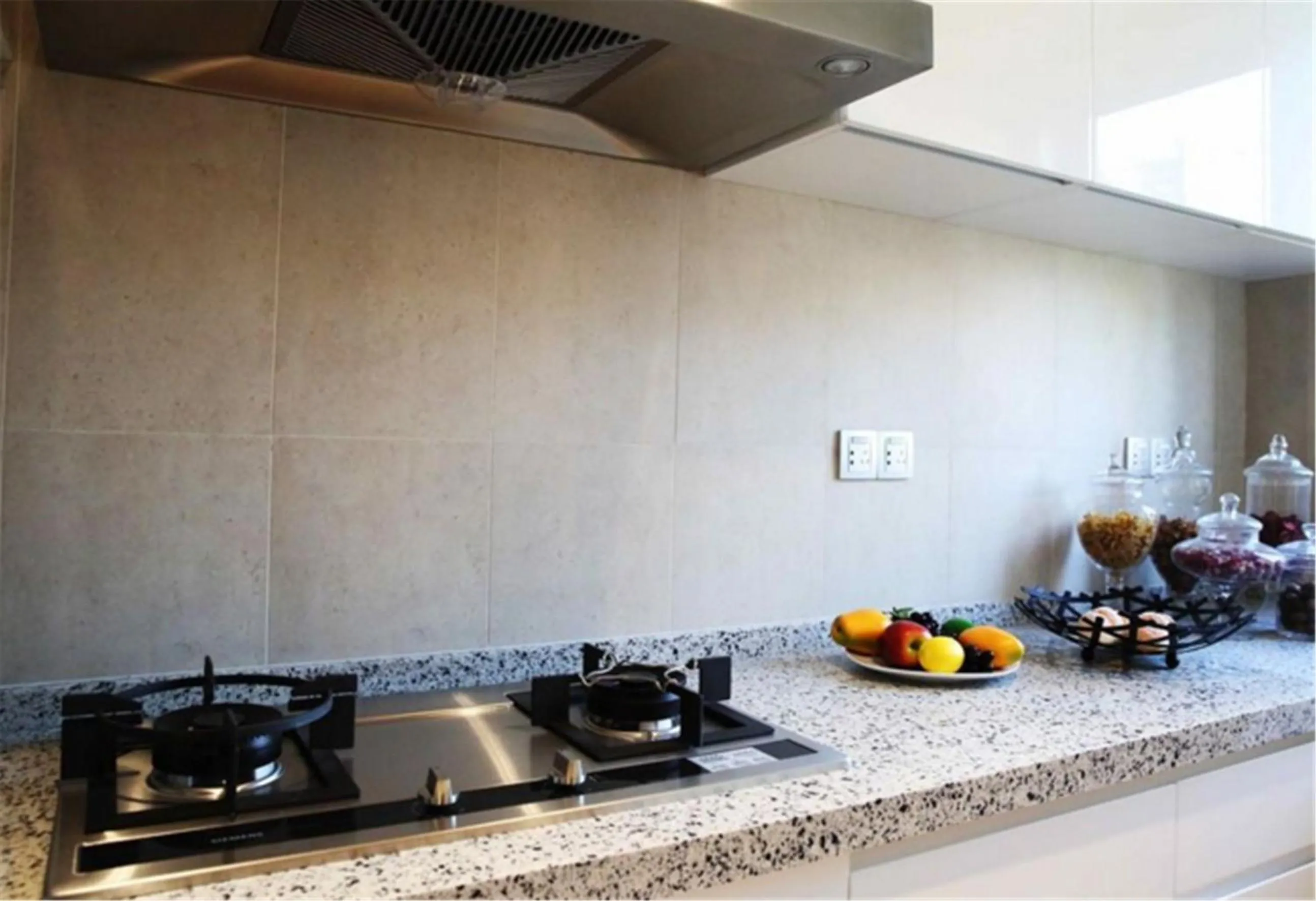 Kitchen or kitchenette in Green Court Place Jingqiao Middle Ring Shanghai