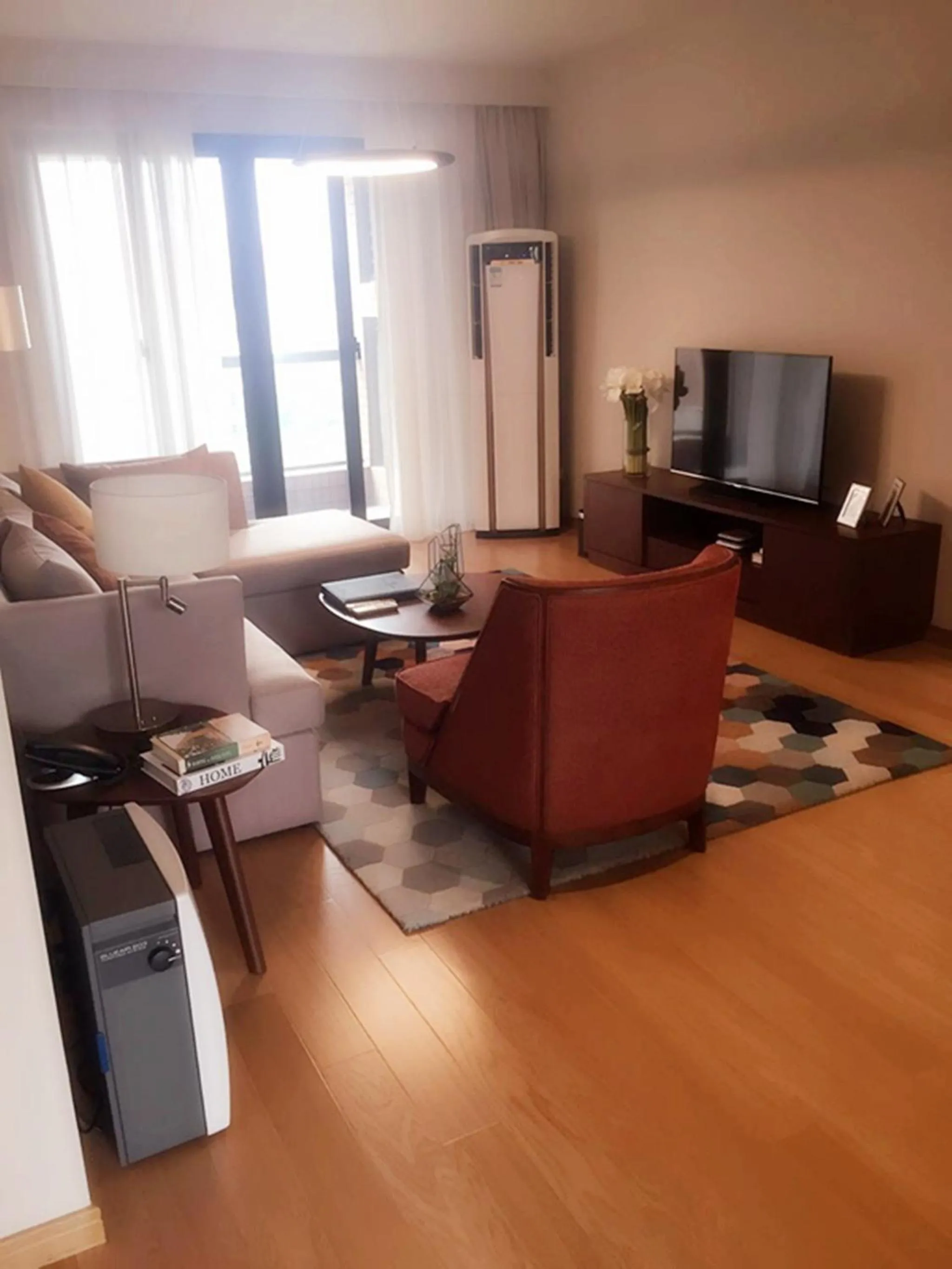 Living room in Green Court Place Jingqiao Middle Ring Shanghai