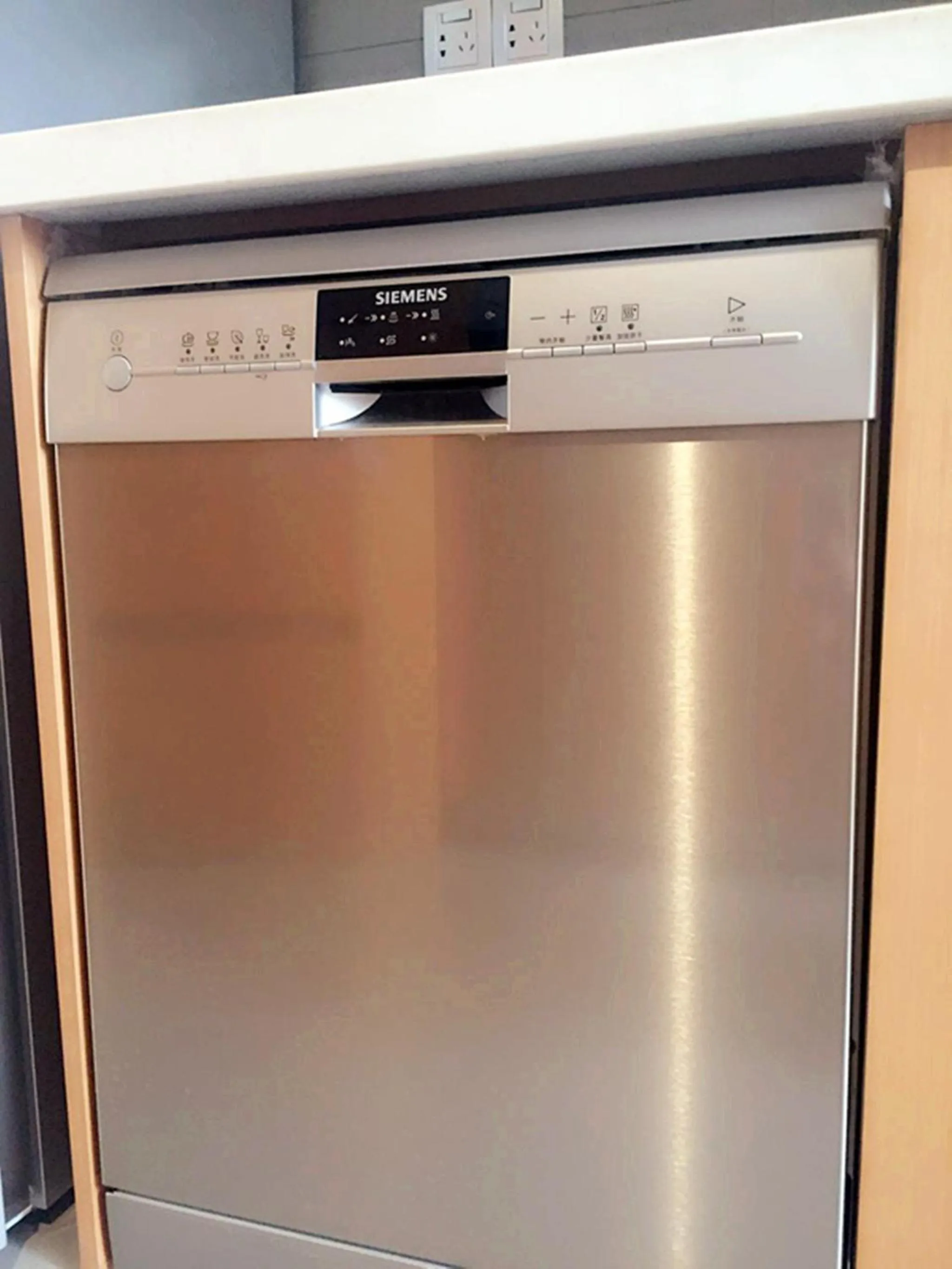 Kitchen or kitchenette in Green Court Place Jingqiao Middle Ring Shanghai