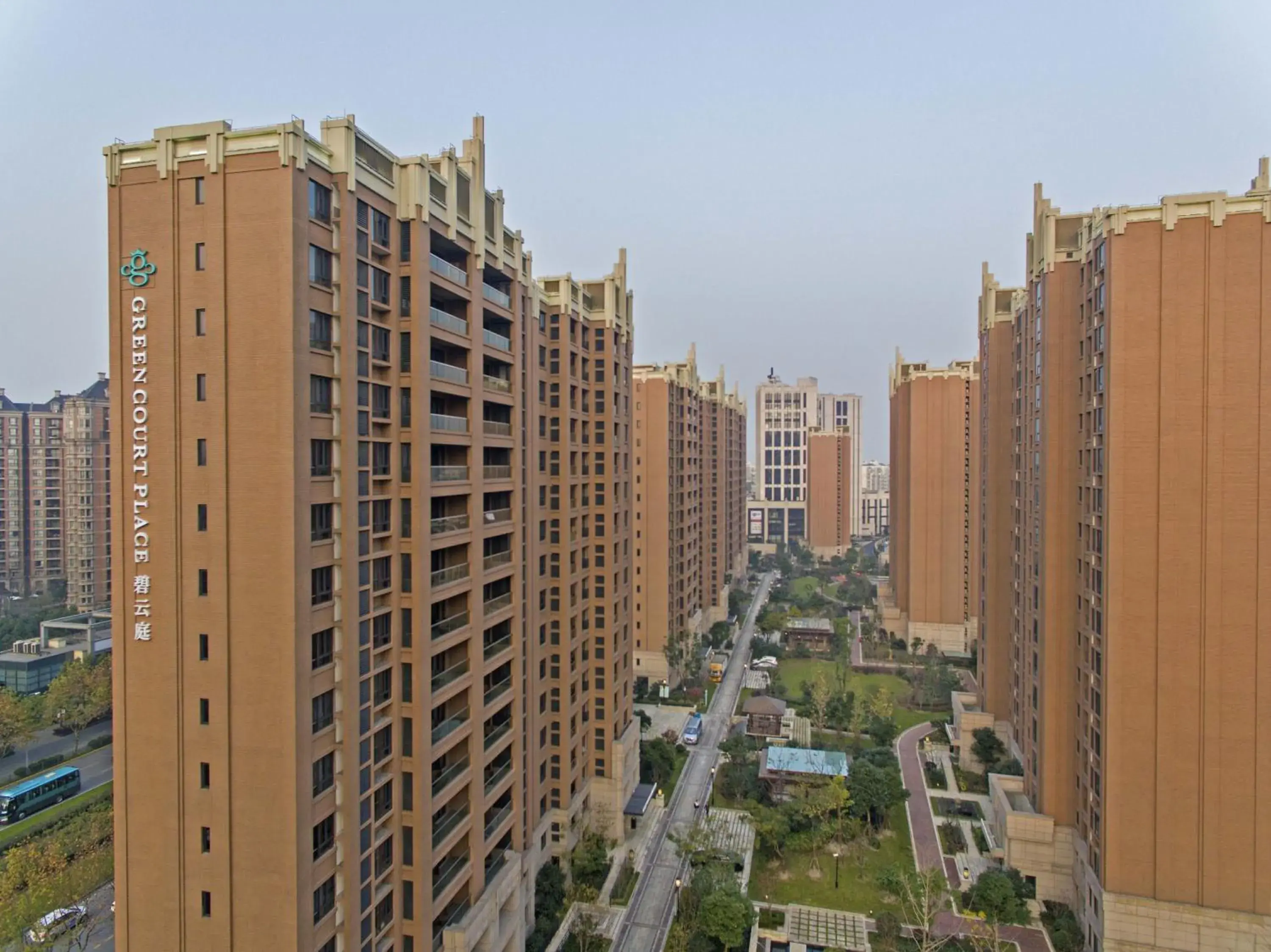 Property building in Green Court Place Jingqiao Middle Ring Shanghai Property building in Green Court Place Jingqiao Middle Ring Shanghai