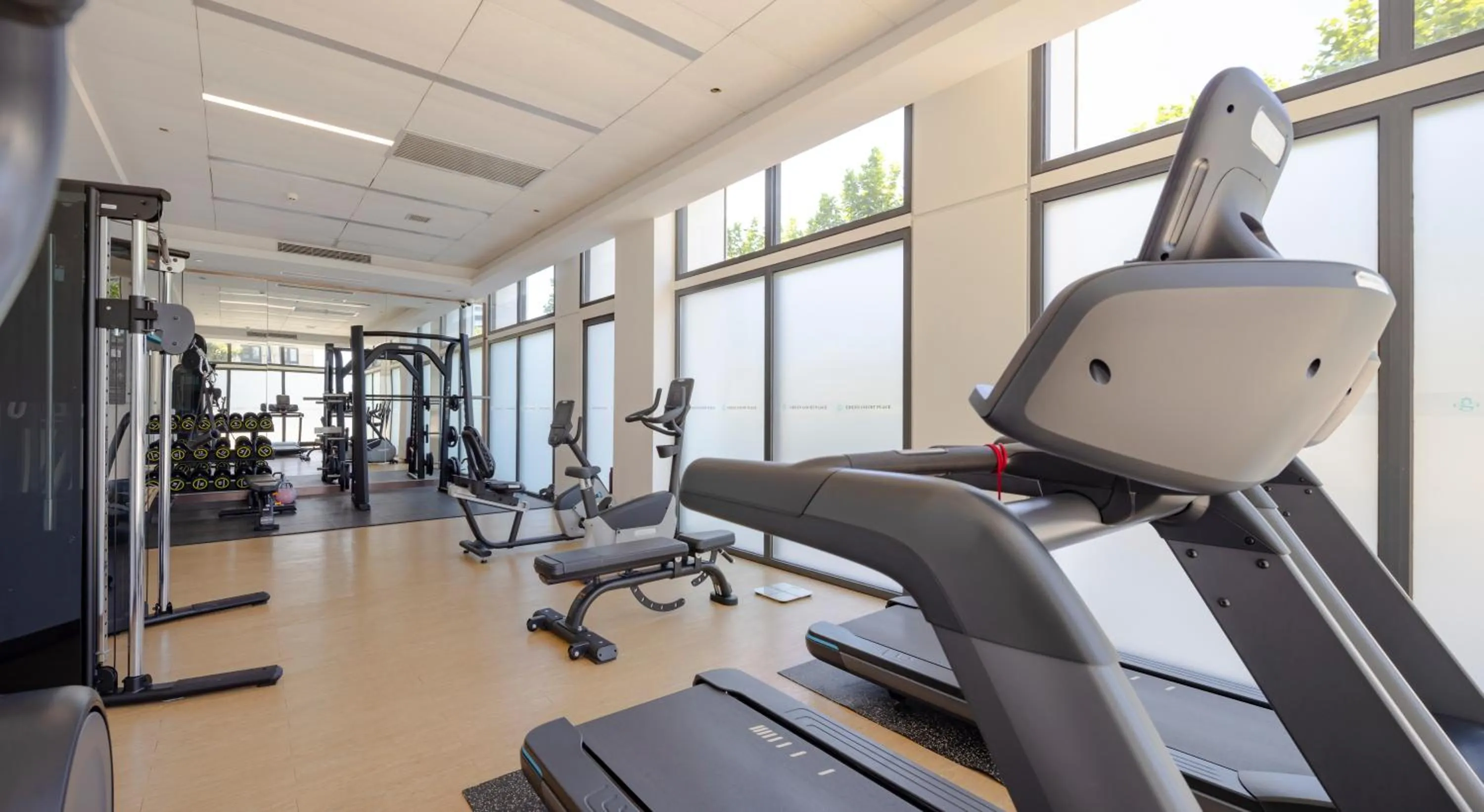 Fitness centre/facilities in Green Court Place Jingqiao Middle Ring Shanghai