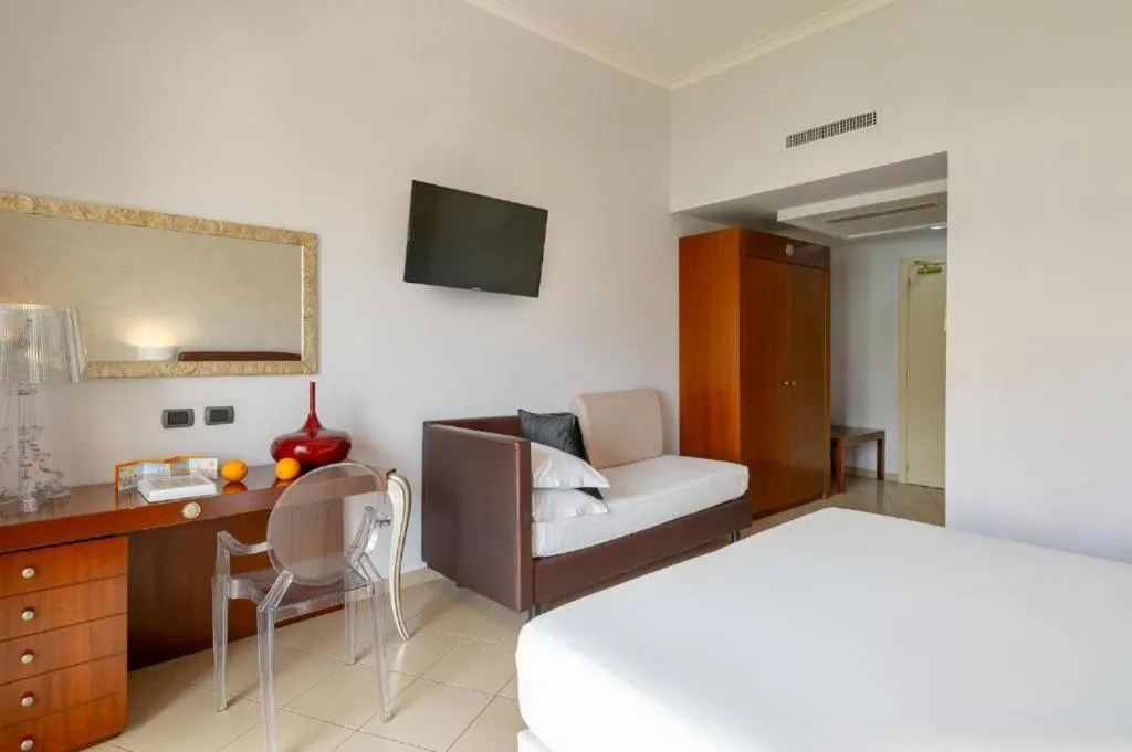 Bed in Grand Hotel Sofia