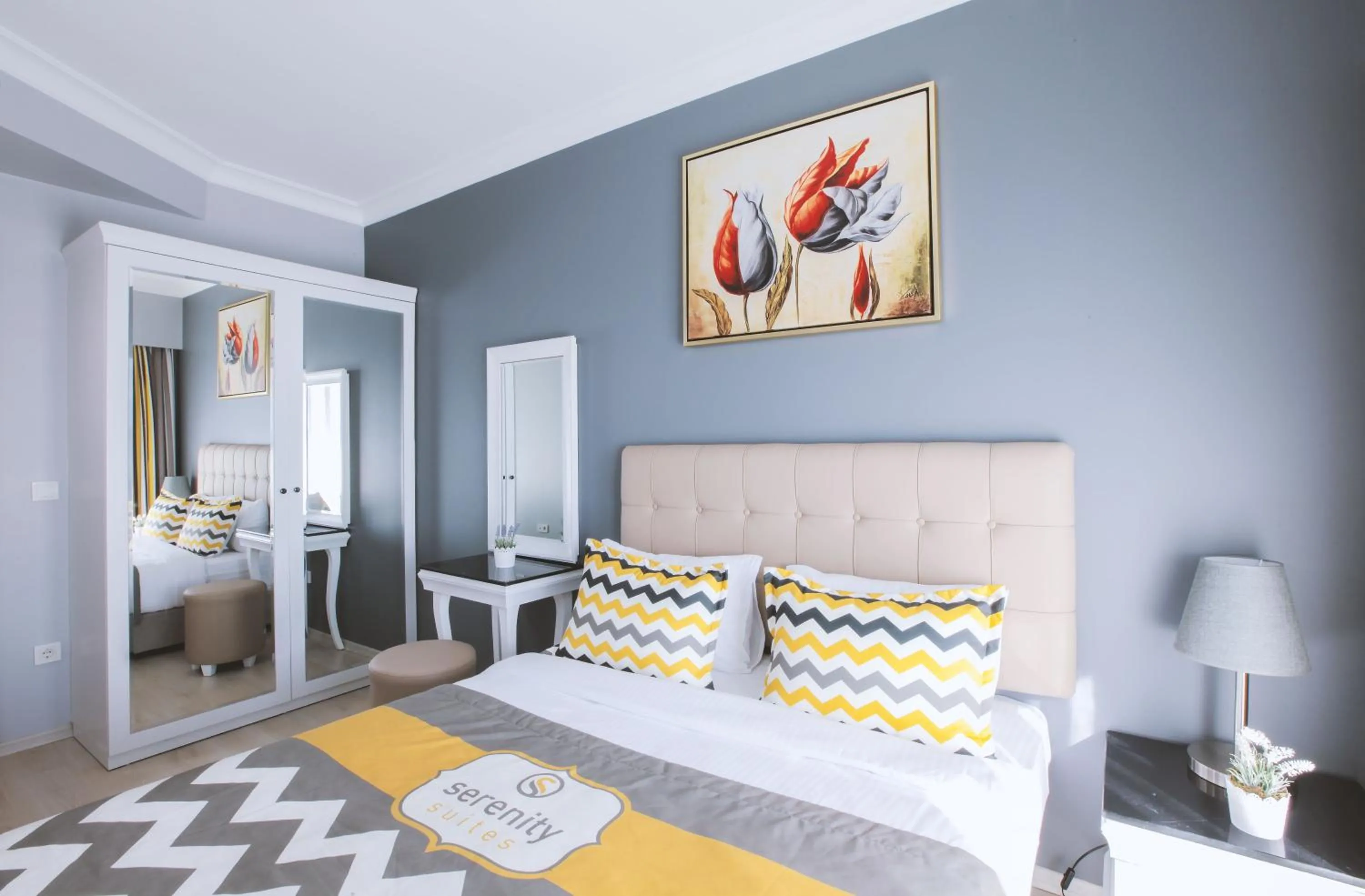 Bedroom in Serenity Suites Istanbul Airport