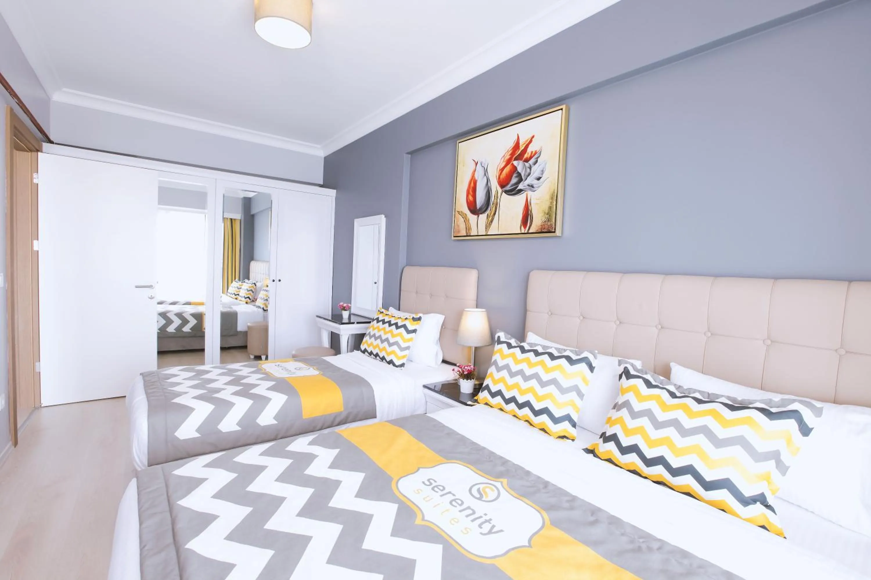 Bedroom in Serenity Suites Istanbul Airport