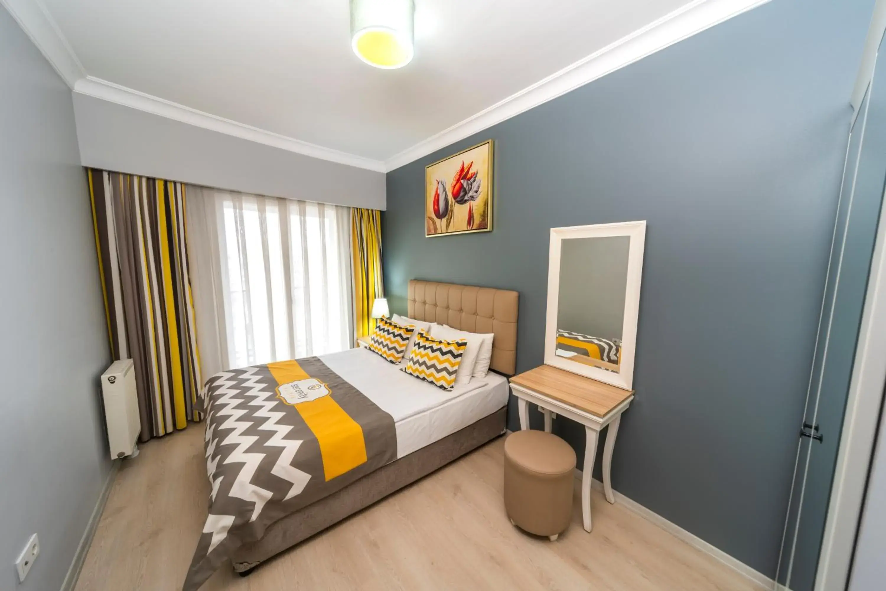 Bed in Serenity Suites Istanbul Airport Bed in Serenity Suites Istanbul Airport