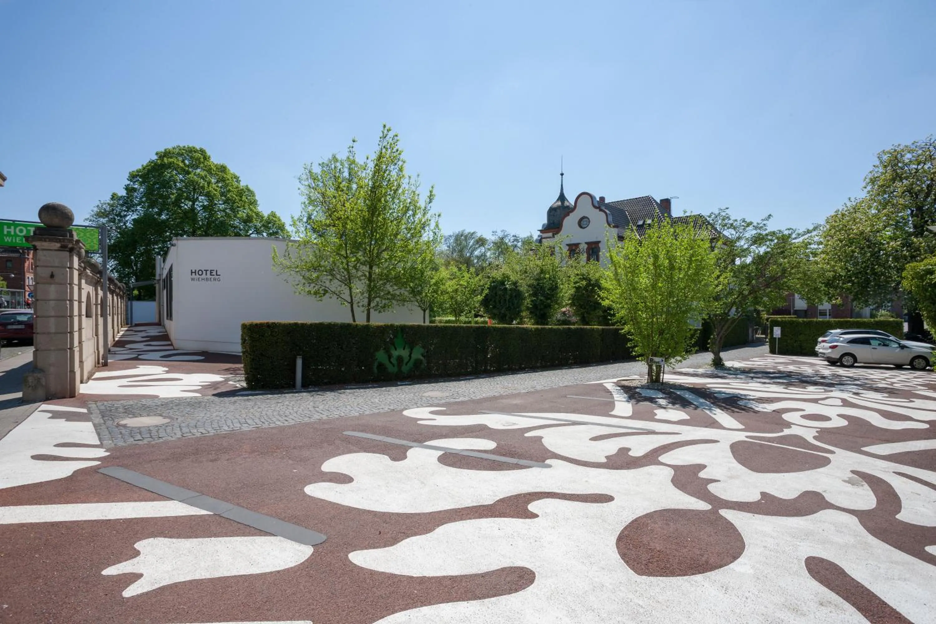 Facade/entrance in Hotel Wiehberg