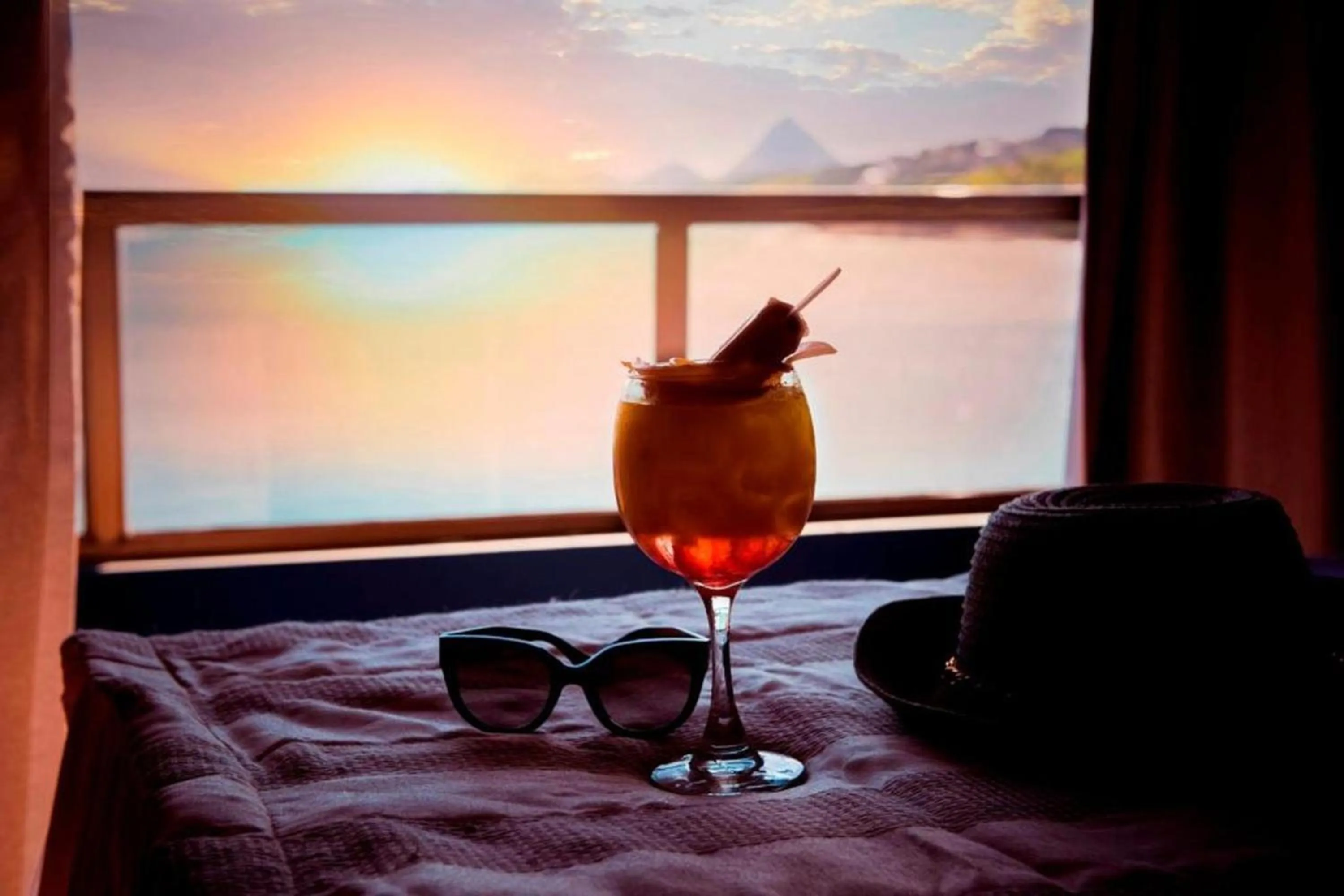 Sunset in Hotel Espadarte