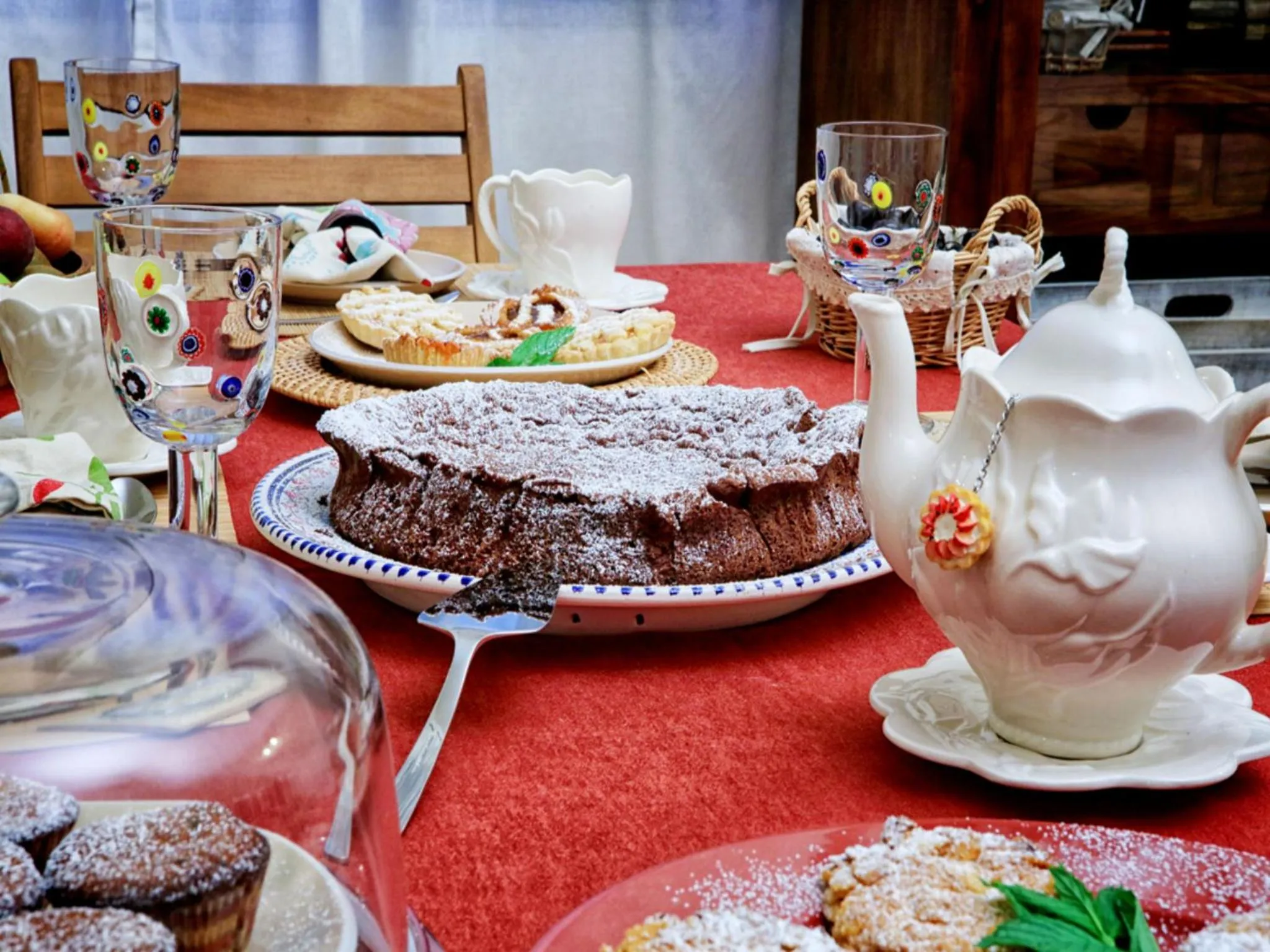 Decorative detail in Kalinikta B&B