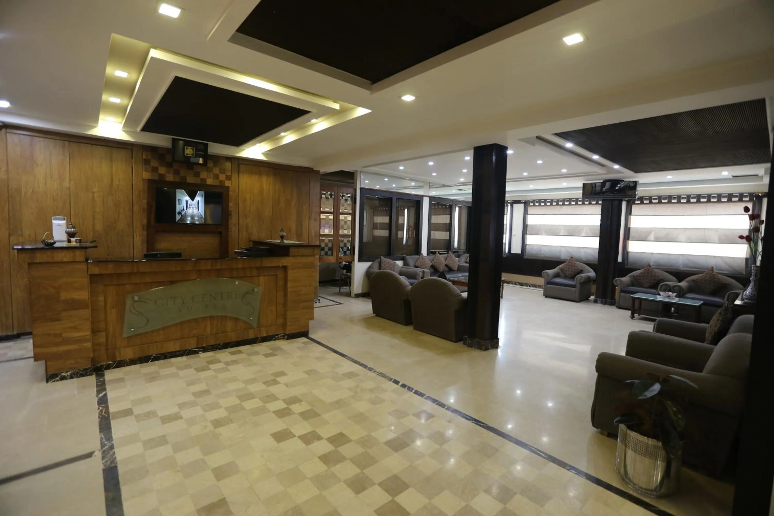 Lobby or reception in City Centre Suites