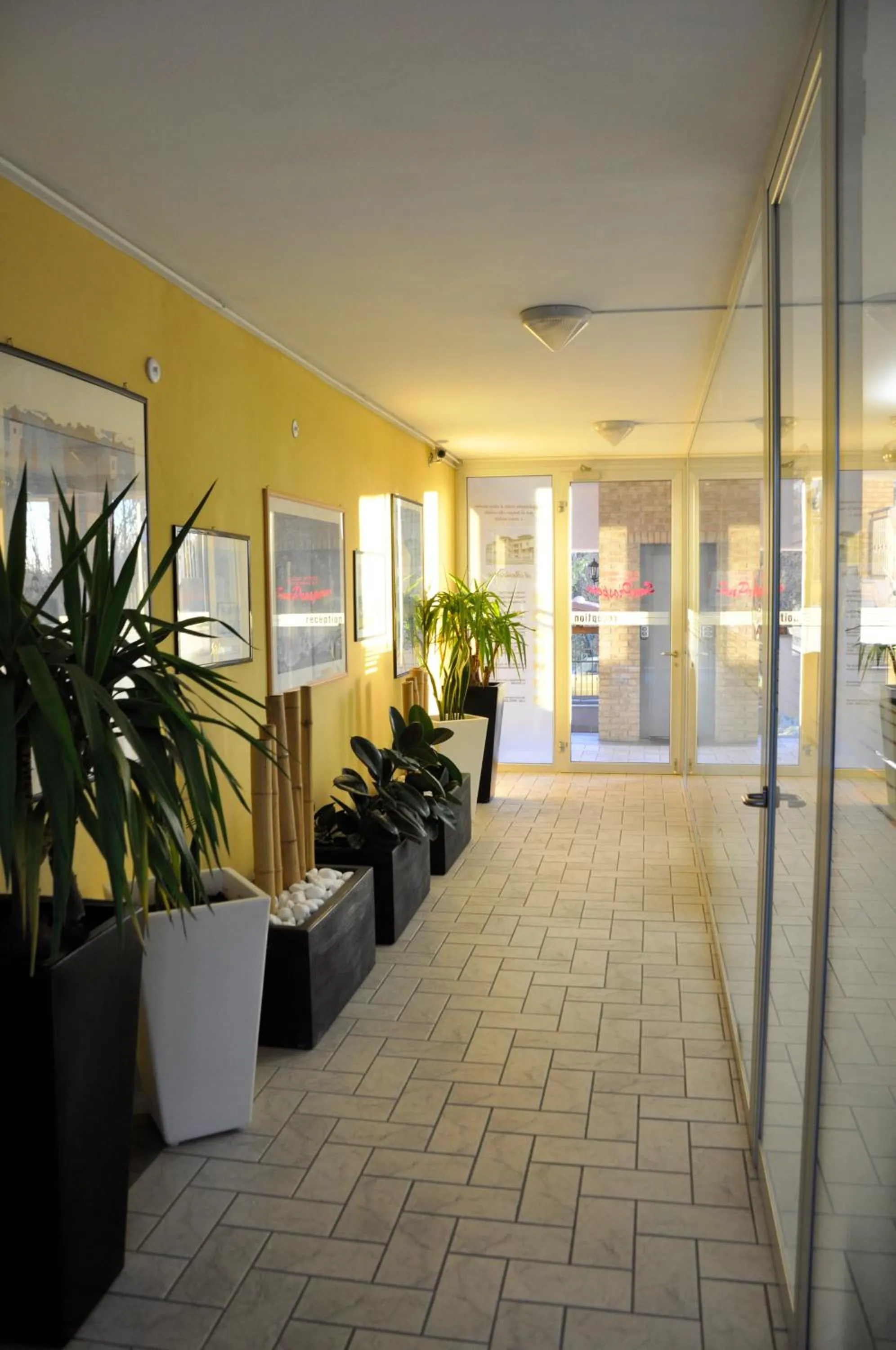 Decorative detail in Residence San Prospero