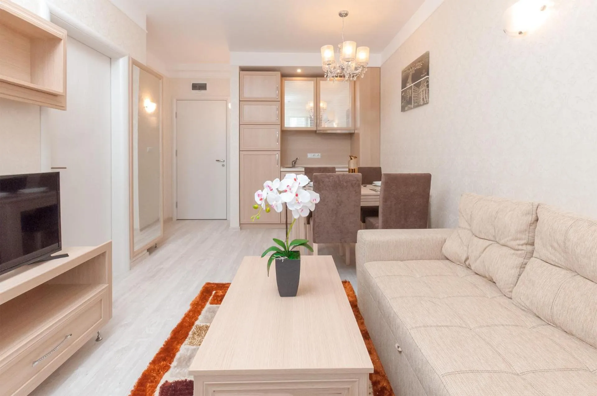 Dining area in Harmony Suites Saint Vlas