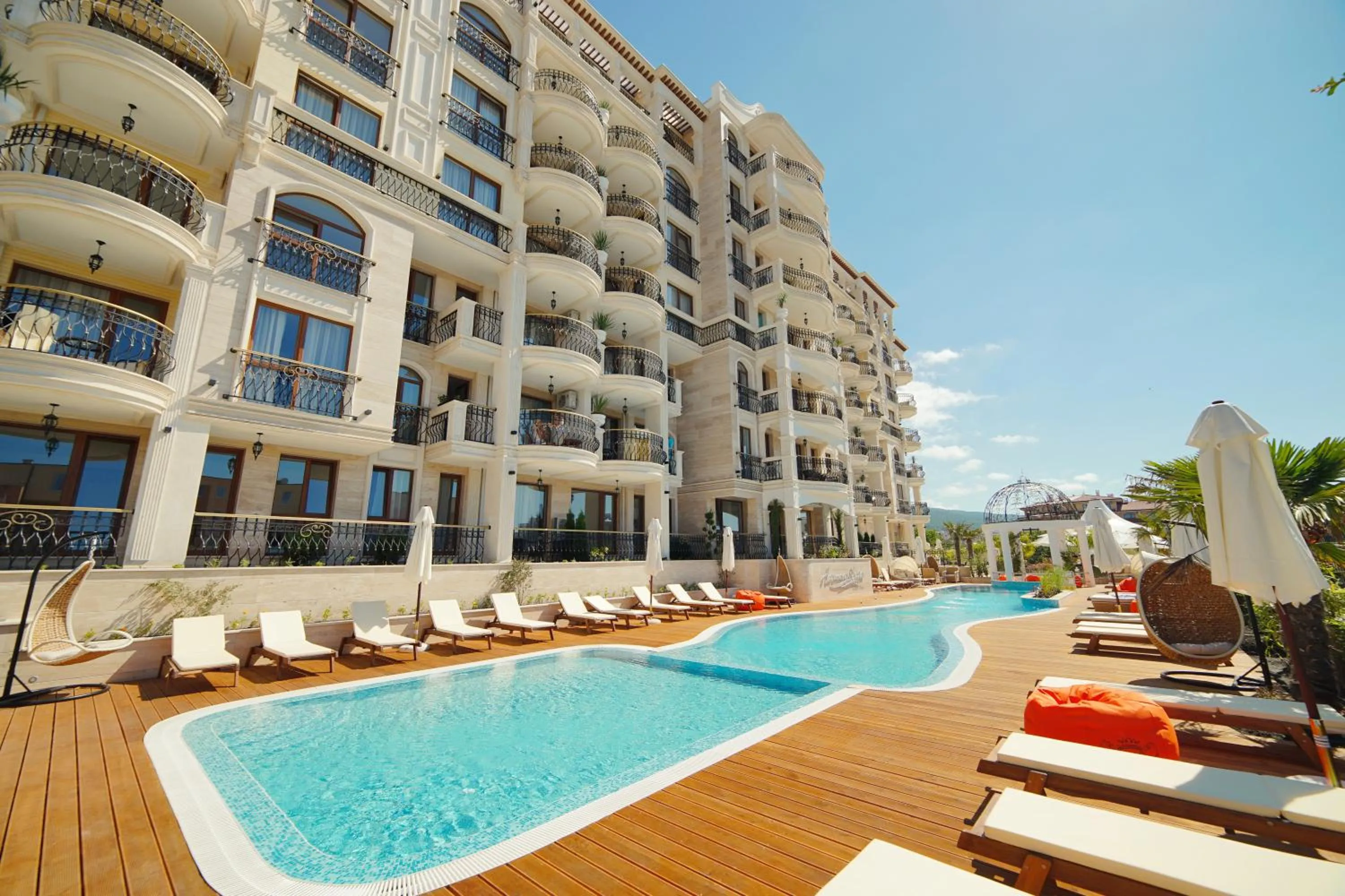Property building in Harmony Suites Saint Vlas
