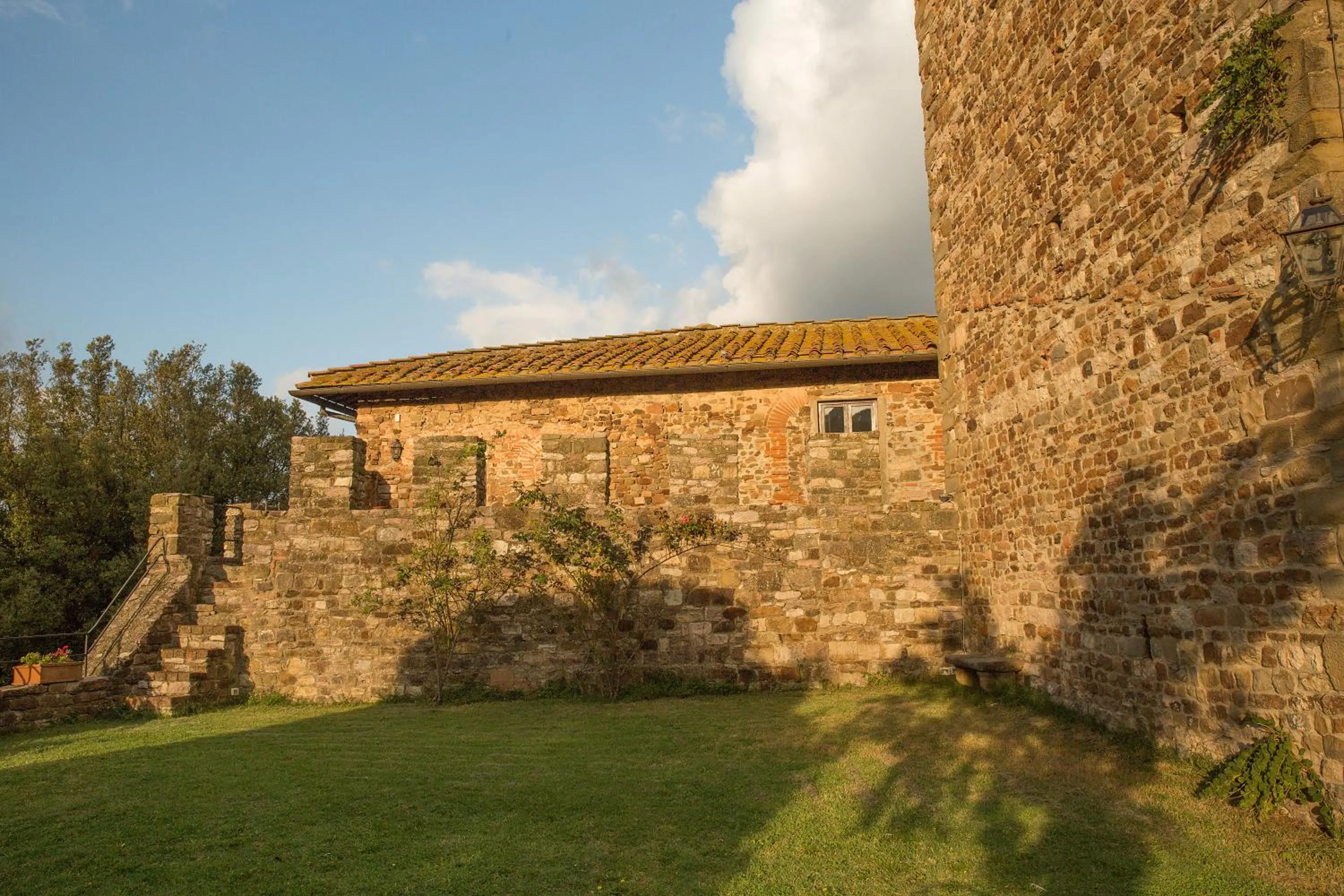 Garden view in Castello di Mugnana