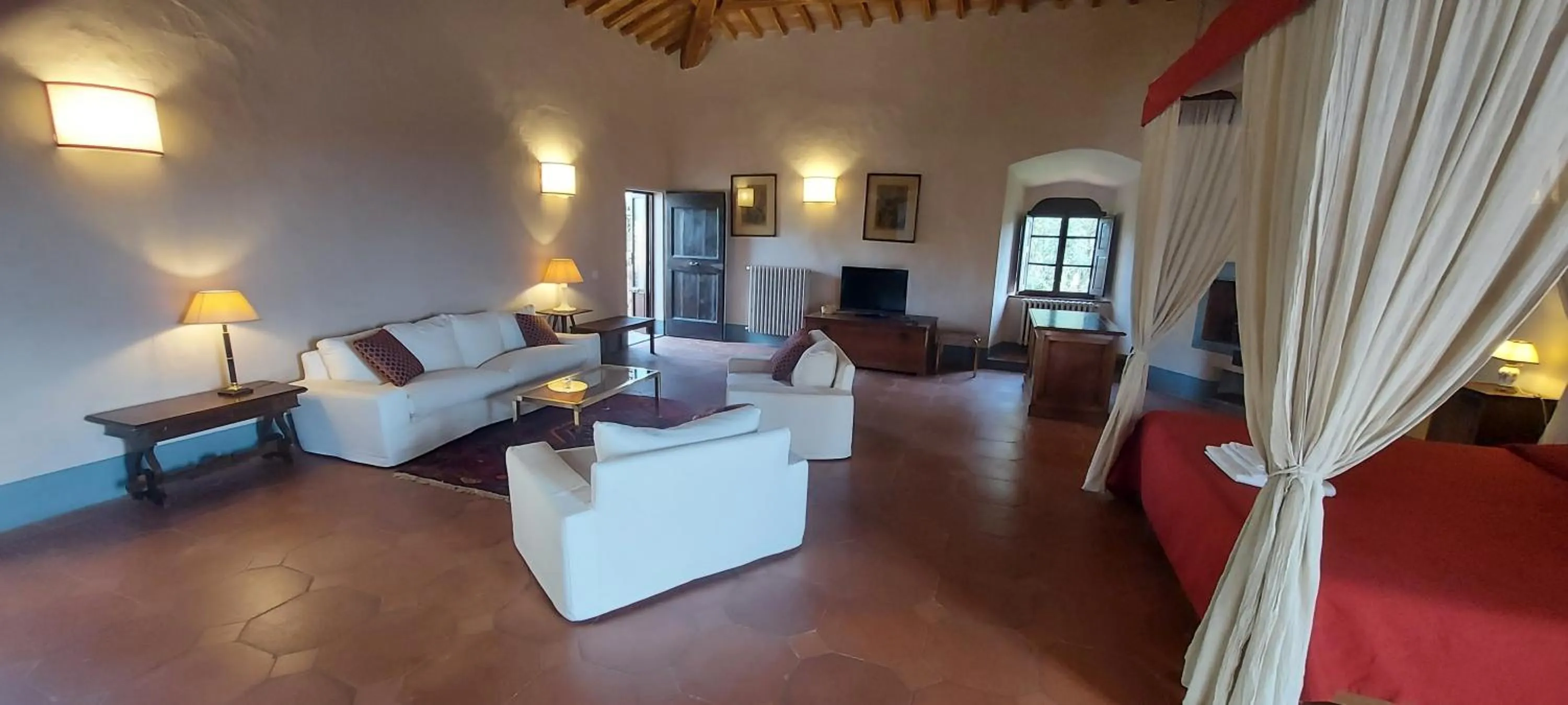 Bedroom in Castello di Mugnana