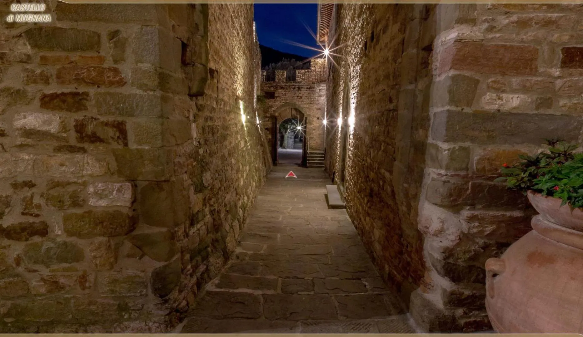 Facade/entrance in Castello di Mugnana