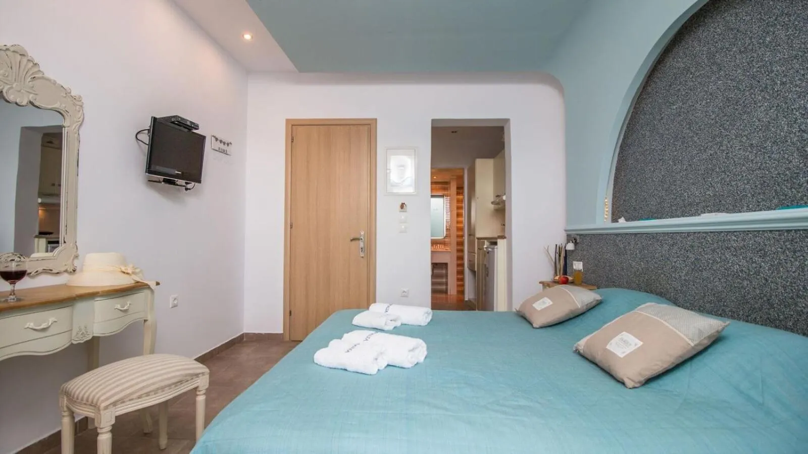 Bed in Michaella Studios