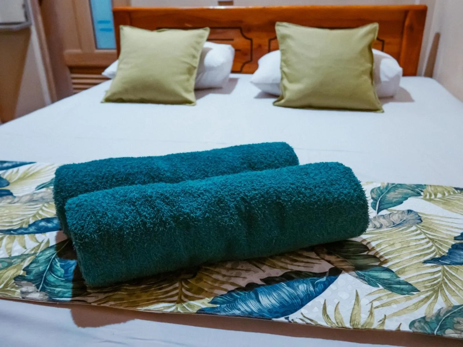 Bed in Viveka Inn Guest and Yala Safari