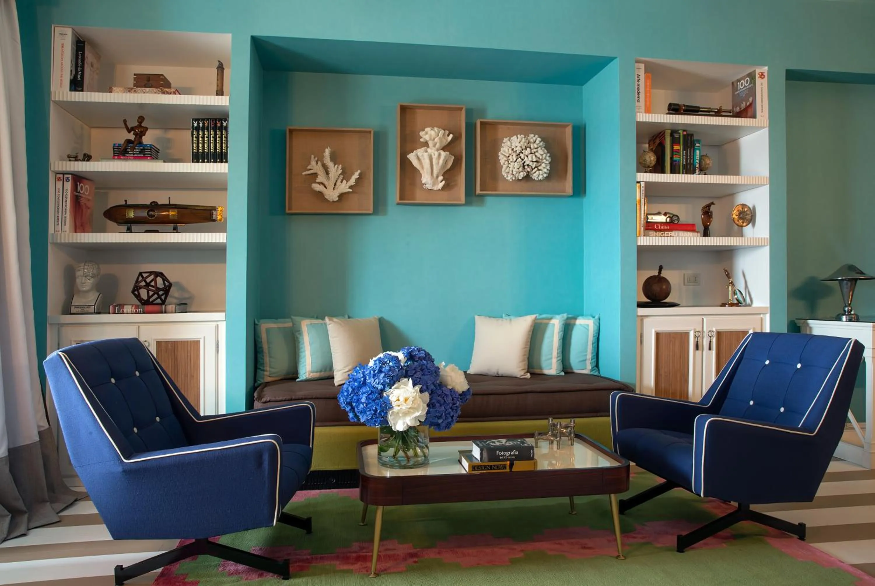 Bed in Capri Tiberio Palace - The Leading Hotels of the World