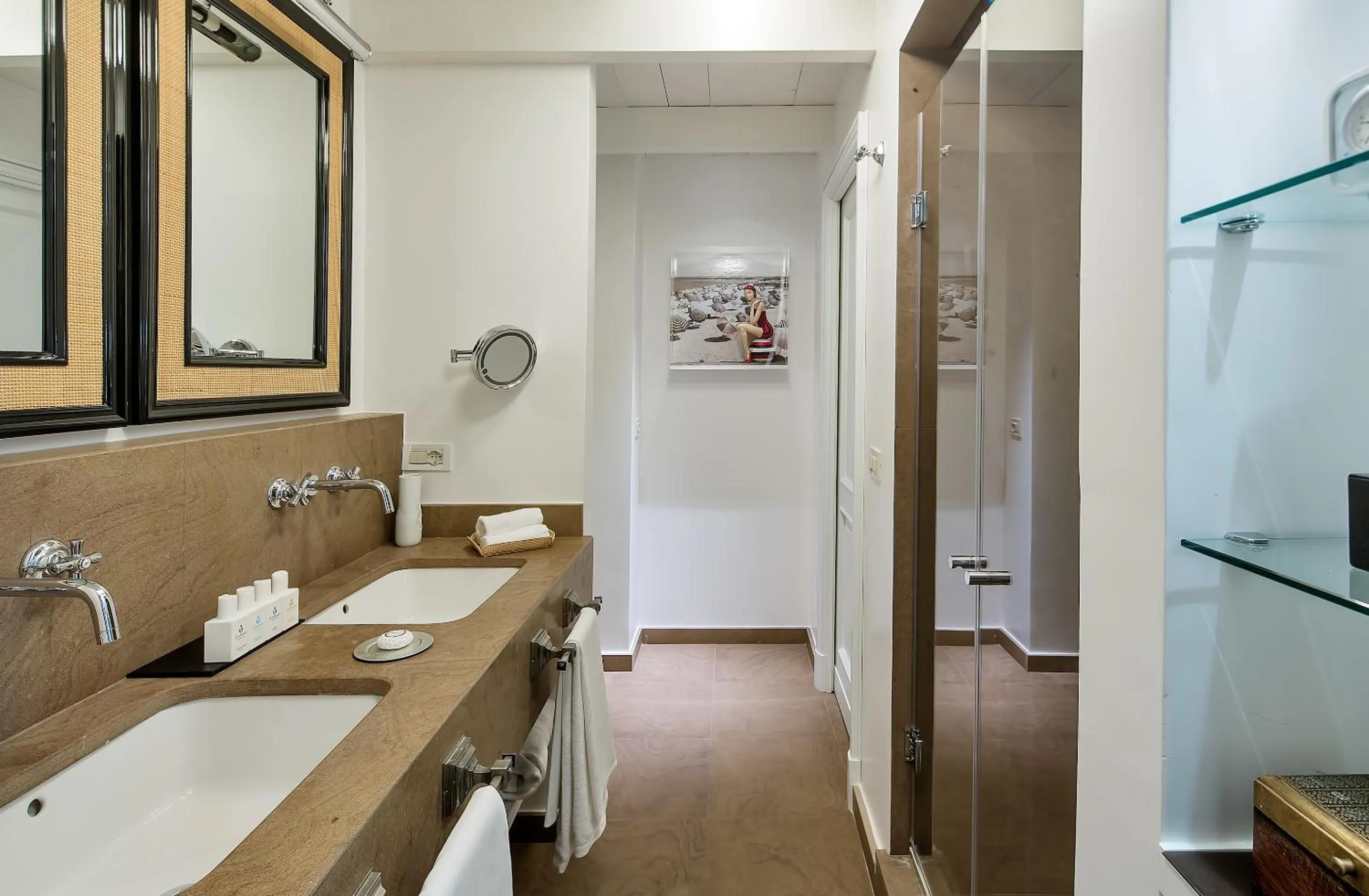 Bathroom in Capri Tiberio Palace - The Leading Hotels of the World
