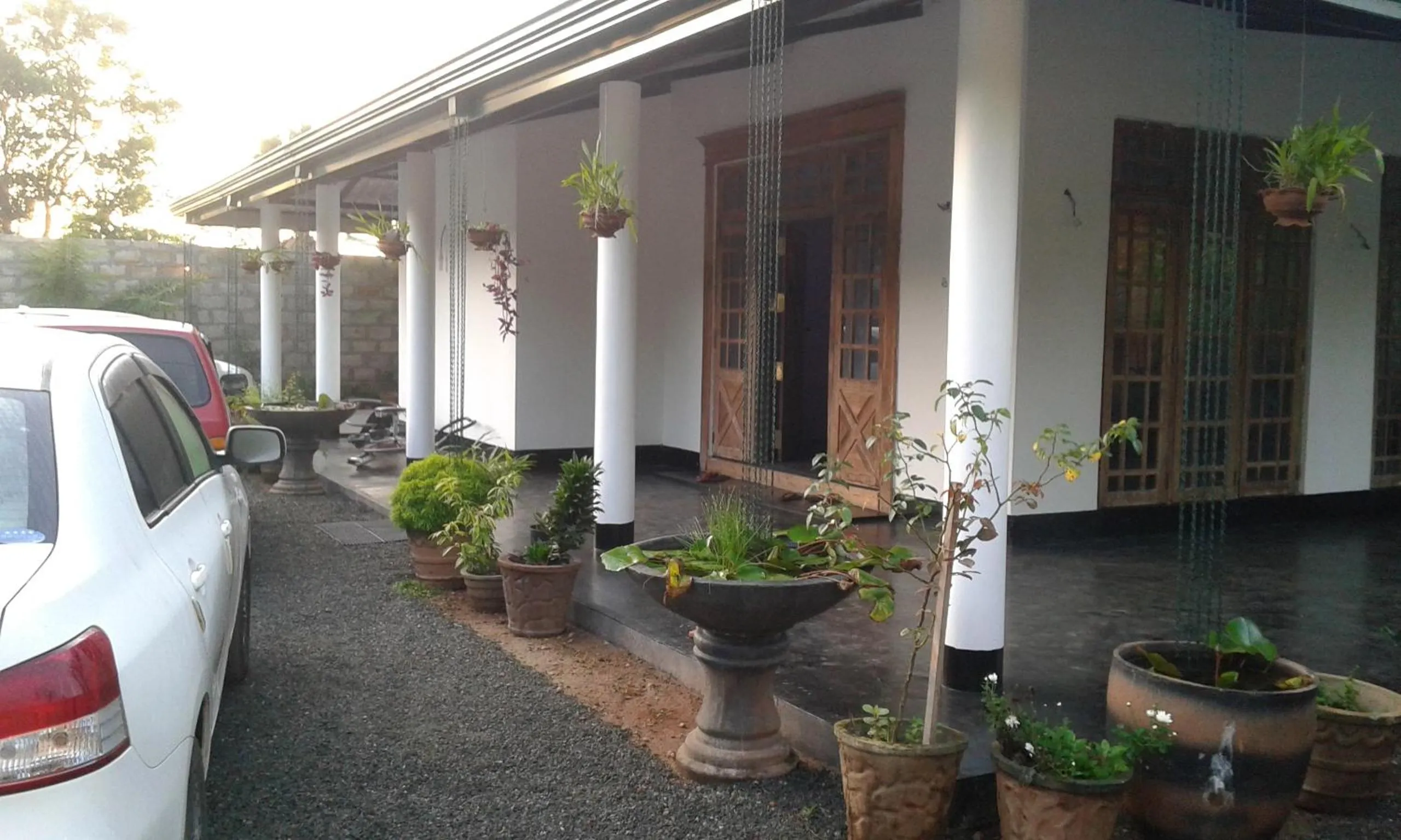 Decorative detail in White Guest