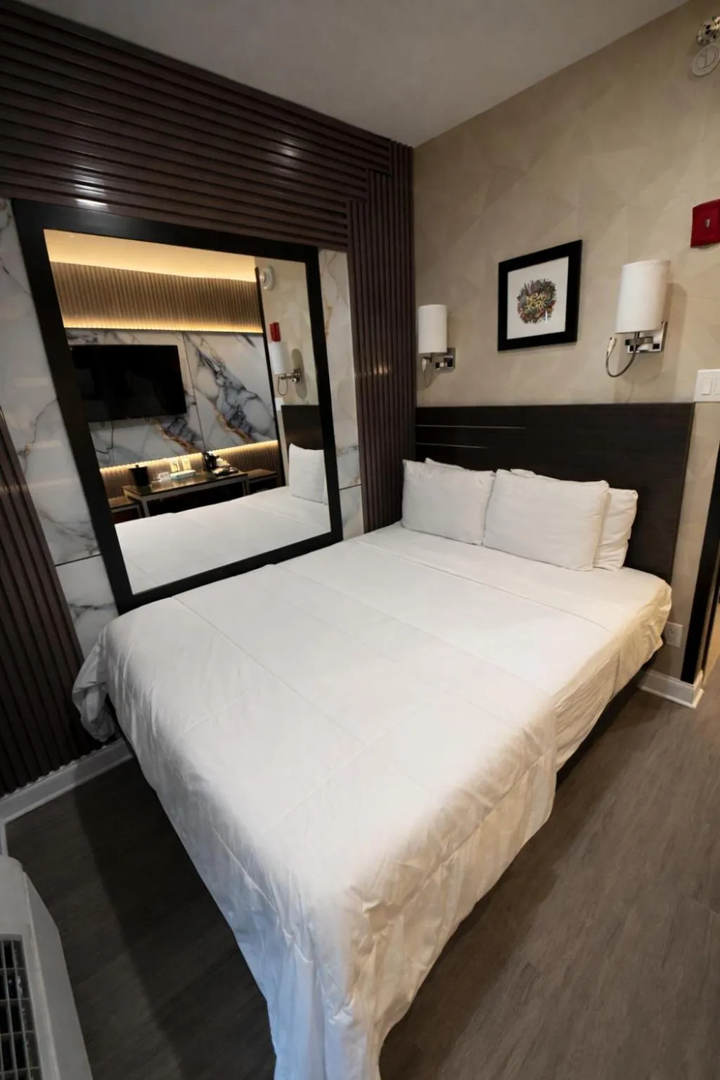 Bed in Grandview Hotel New York