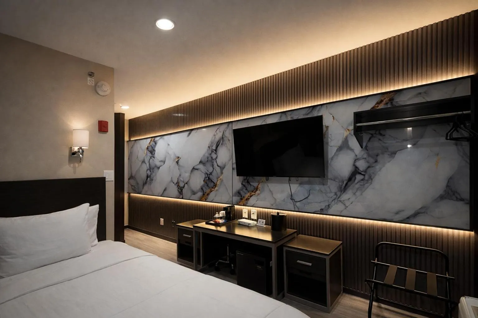 Bed in Grandview Hotel New York