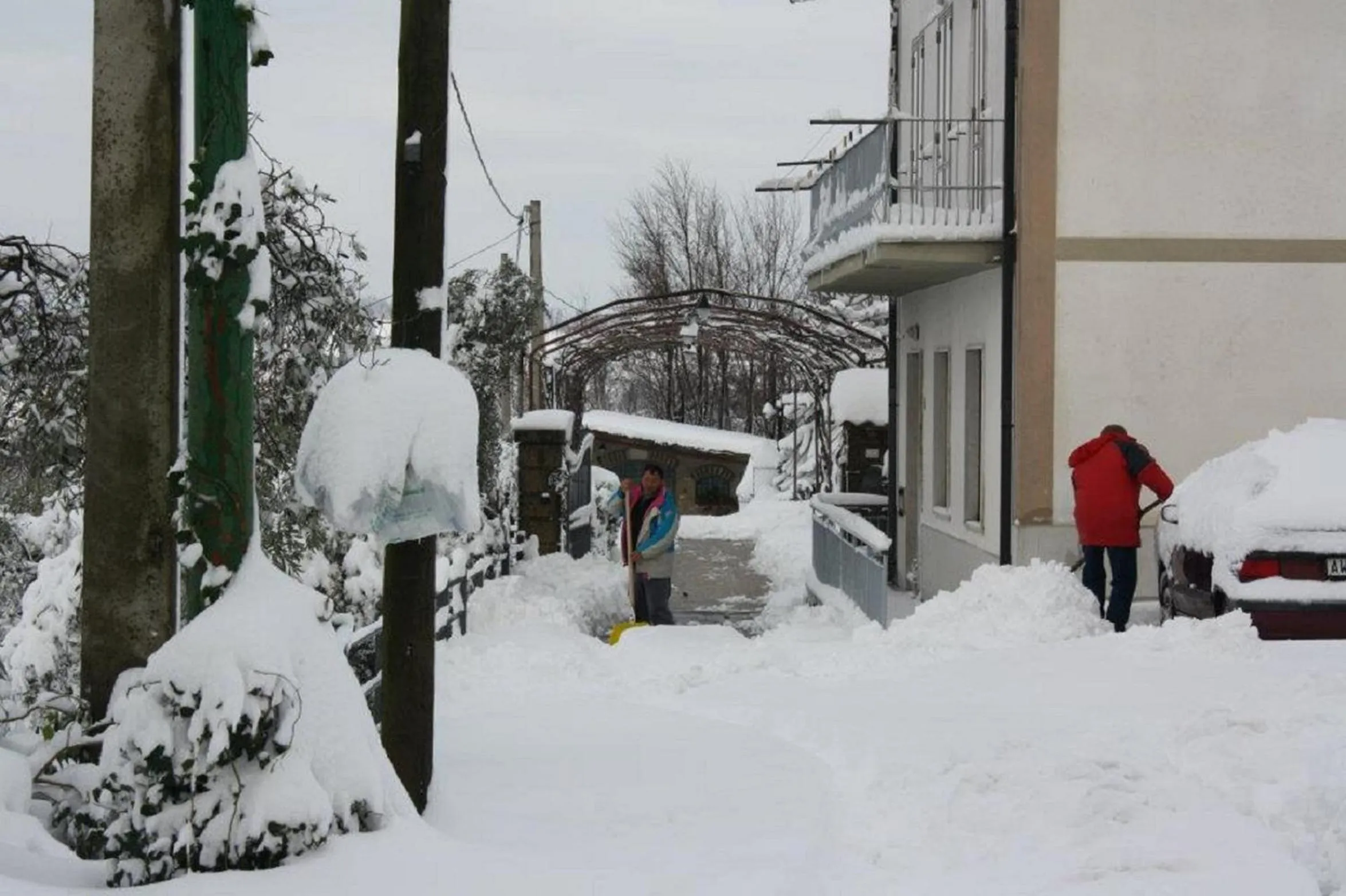 Winter in La Casa Sull'aia,AV
