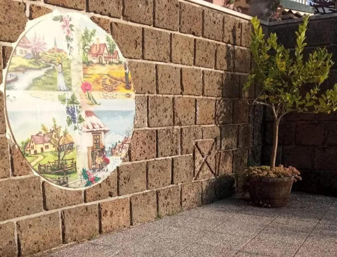 Garden view in La Casa Sull'aia,AV