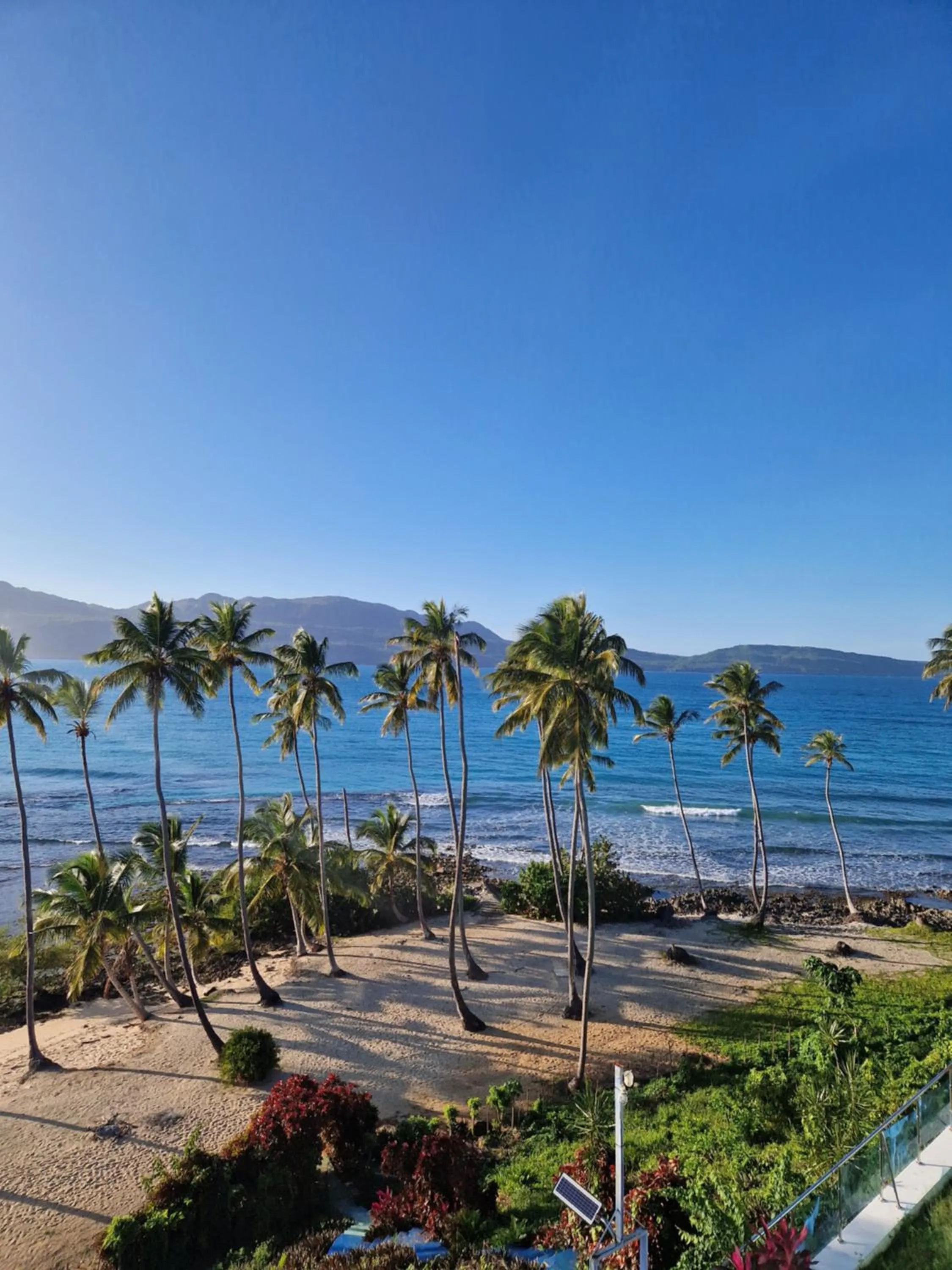 Natural landscape in Sunset Samana