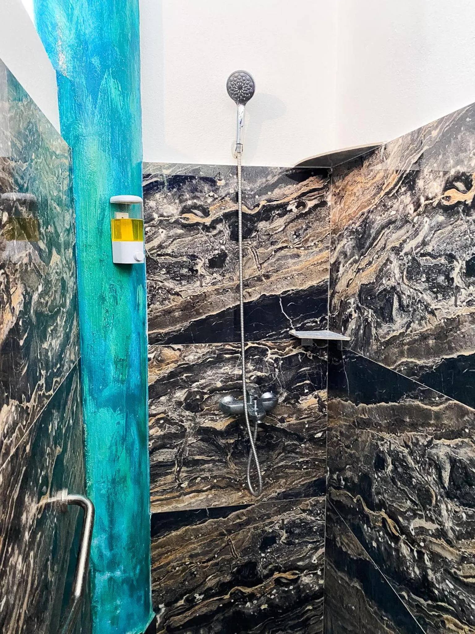 Shower in Sunset Samana