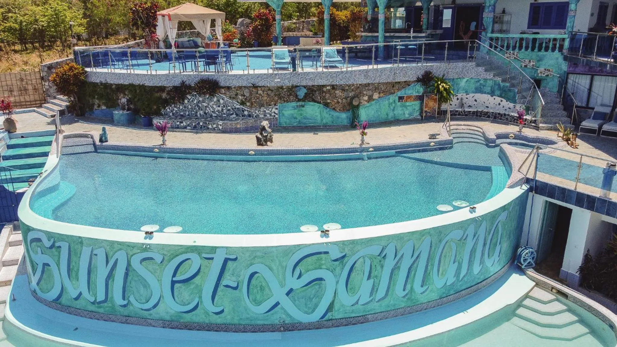 Pool view in Sunset Samana