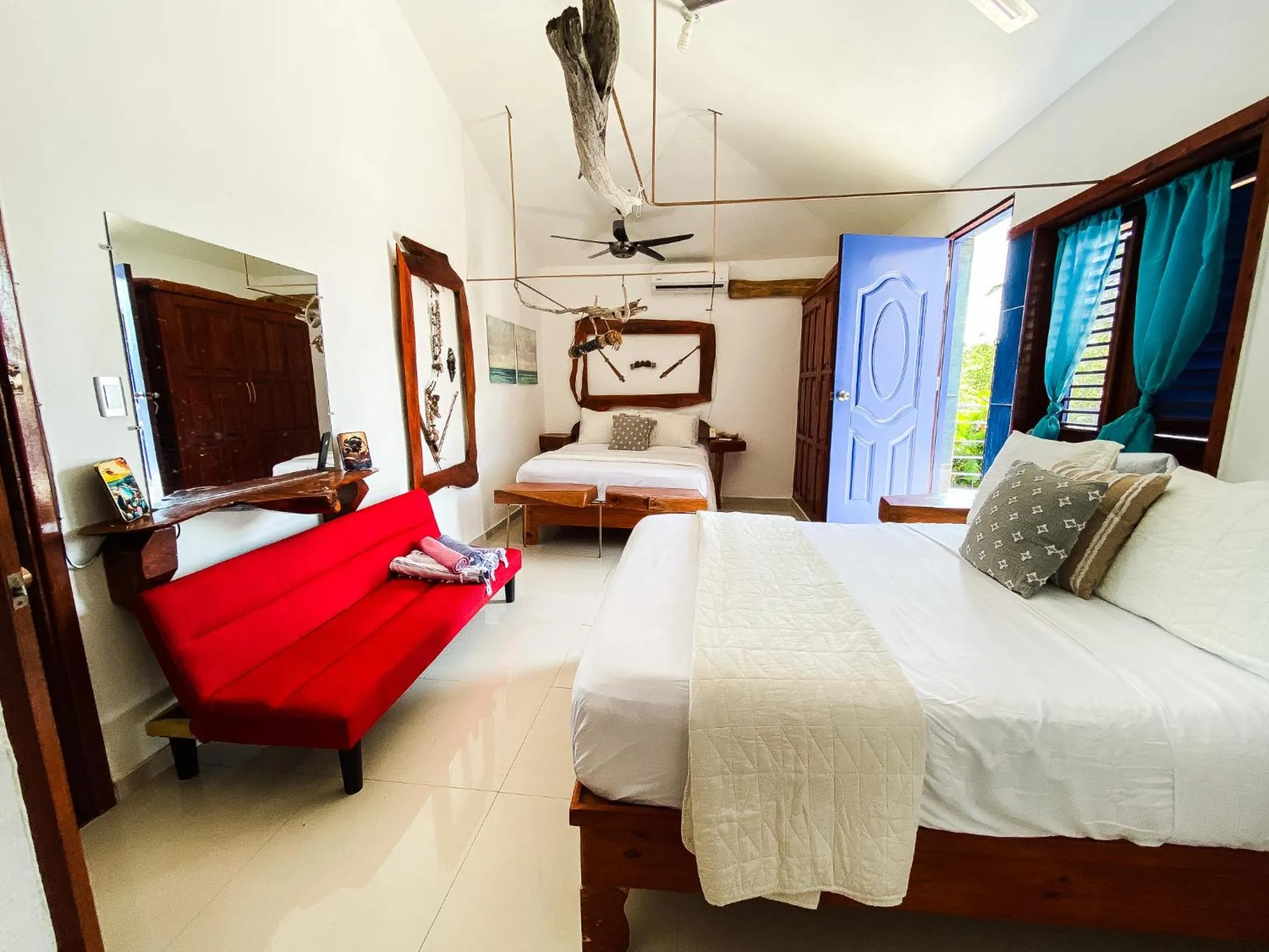 Bed in Sunset Samana