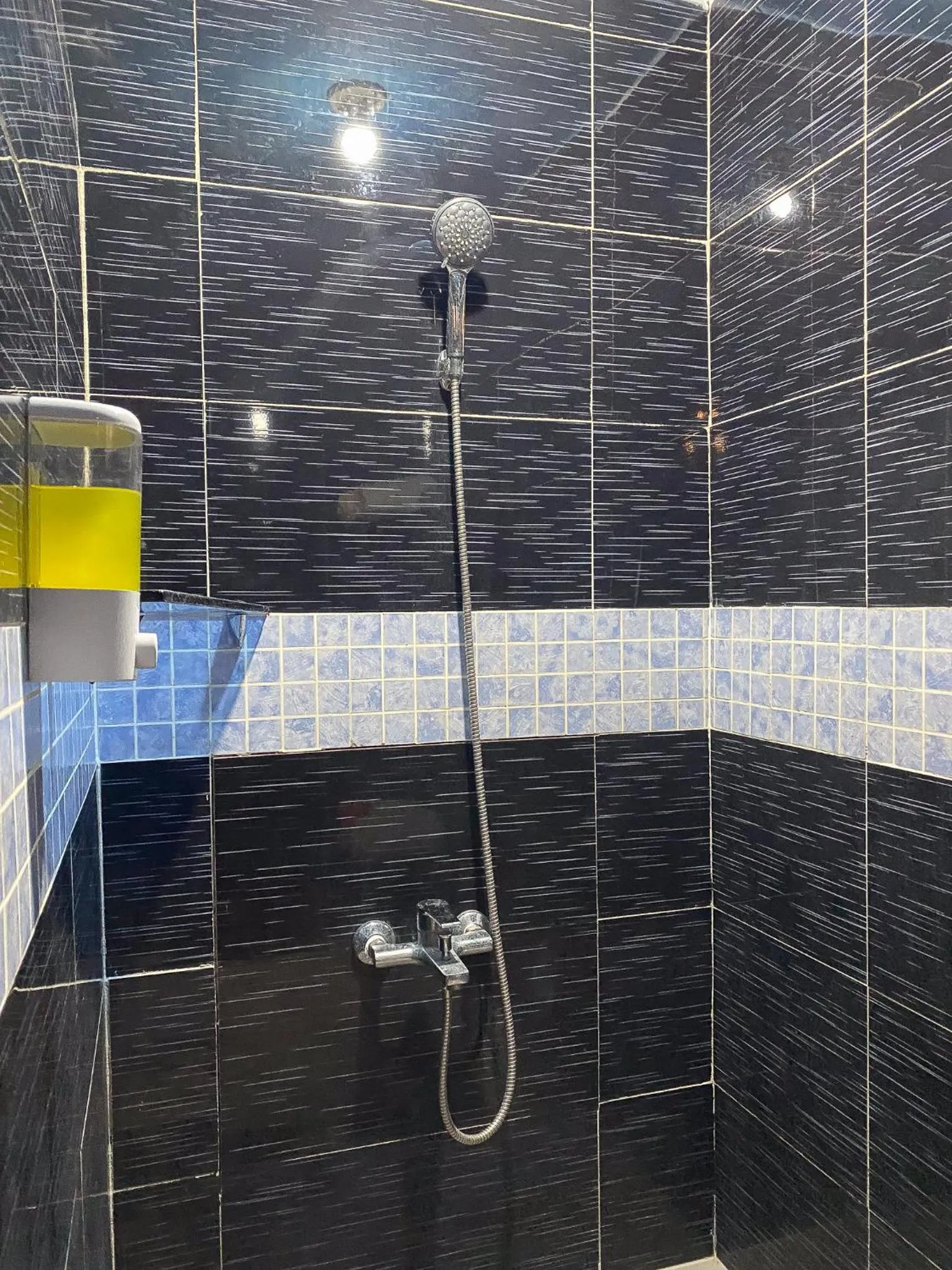 Shower in Sunset Samana