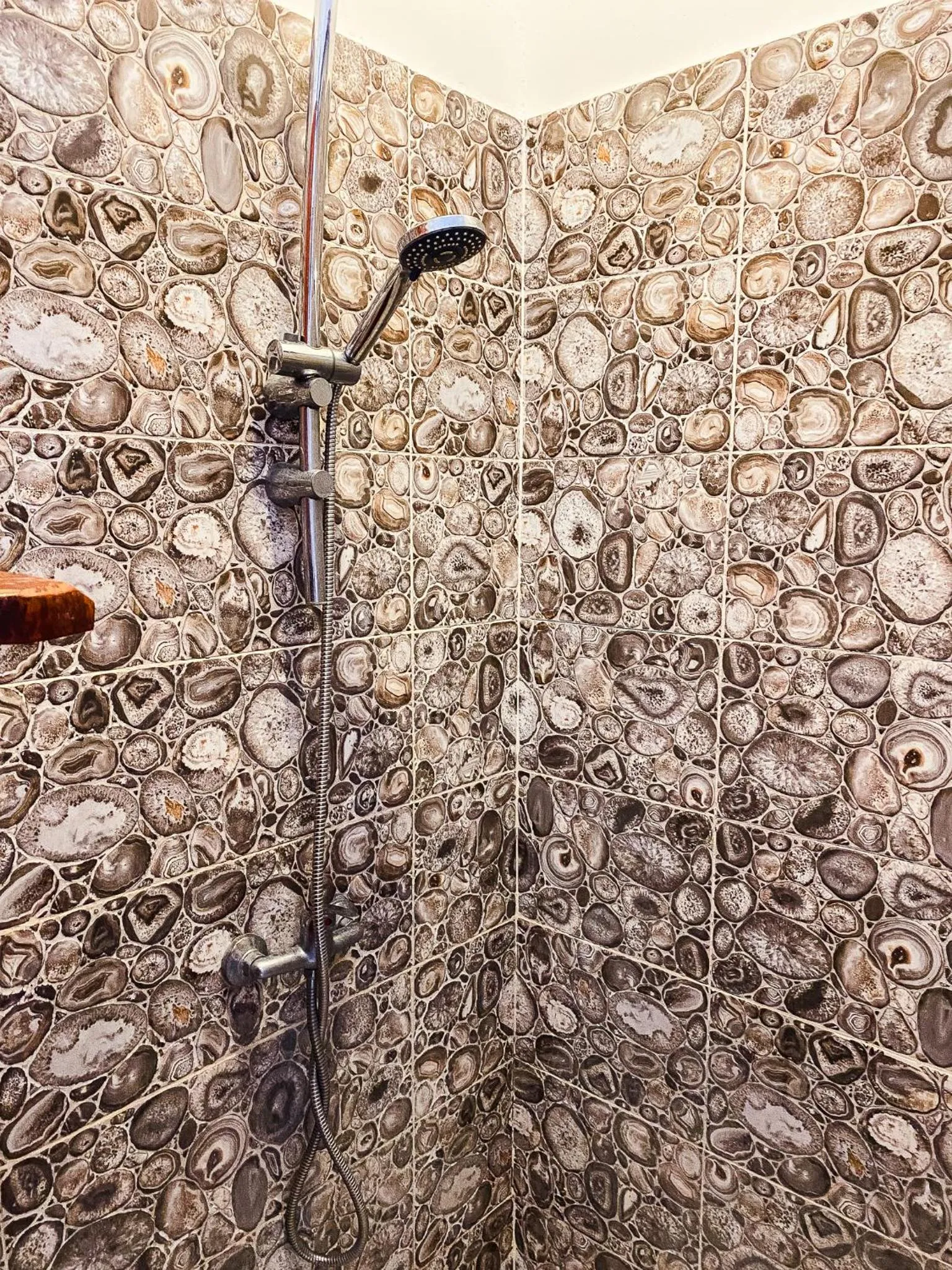 Shower in Sunset Samana