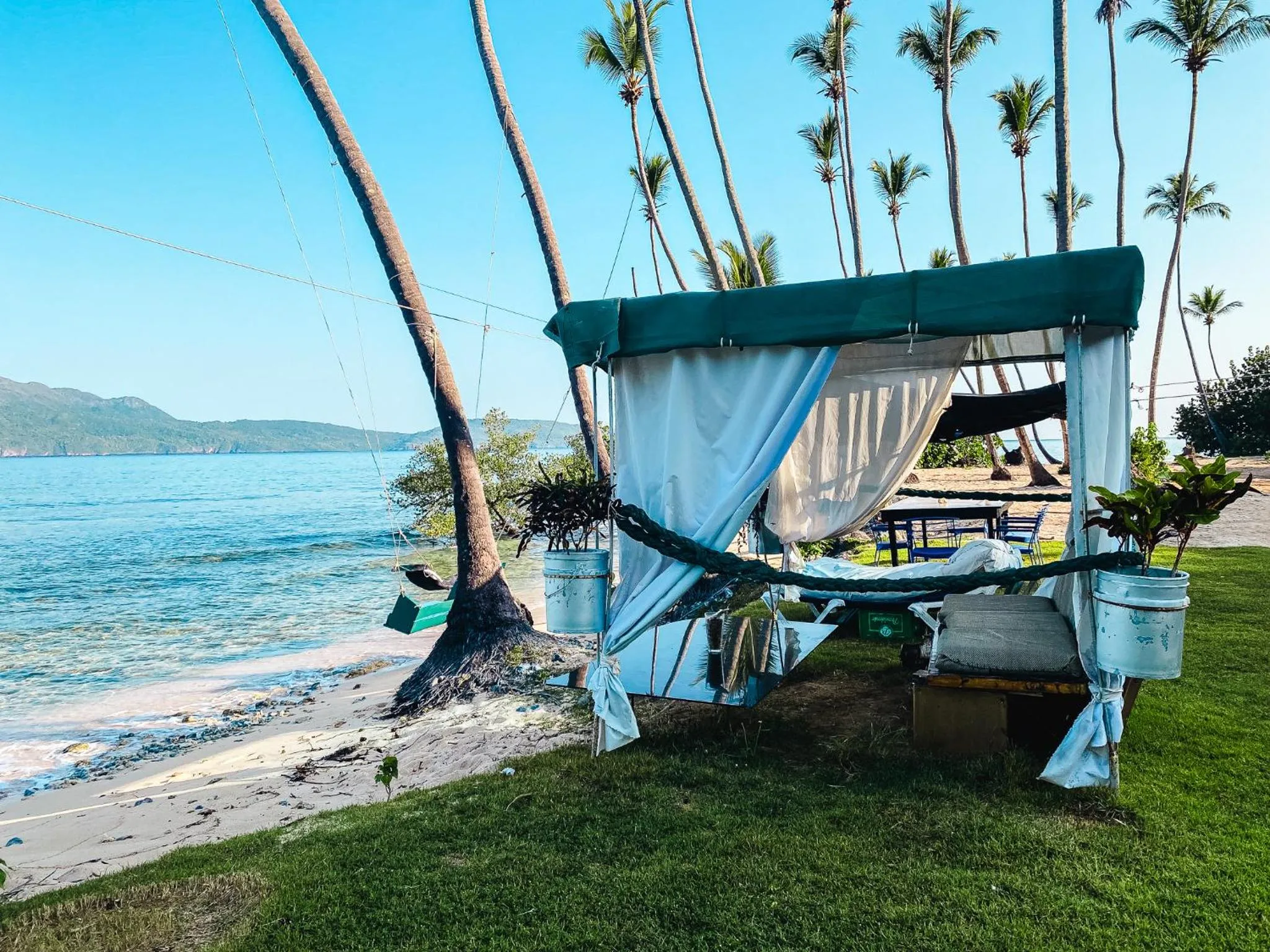 Natural landscape in Sunset Samana