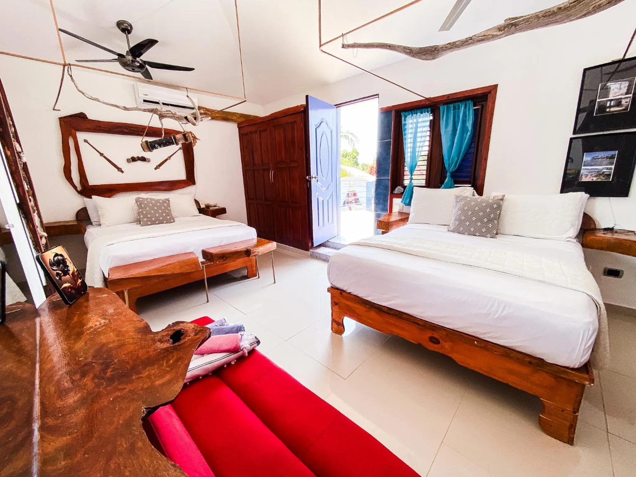 Bed in Sunset Samana