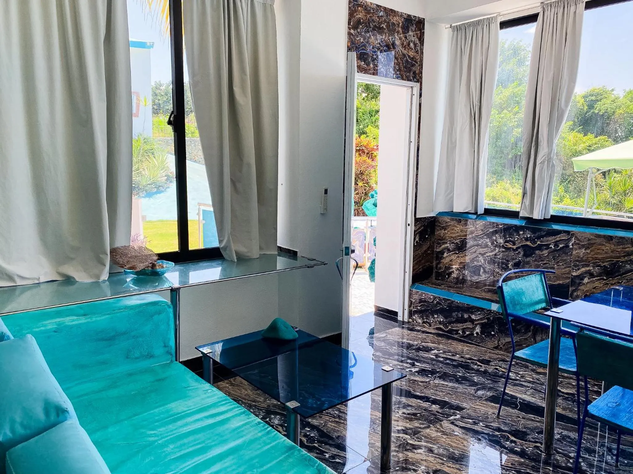 Living room in Sunset Samana