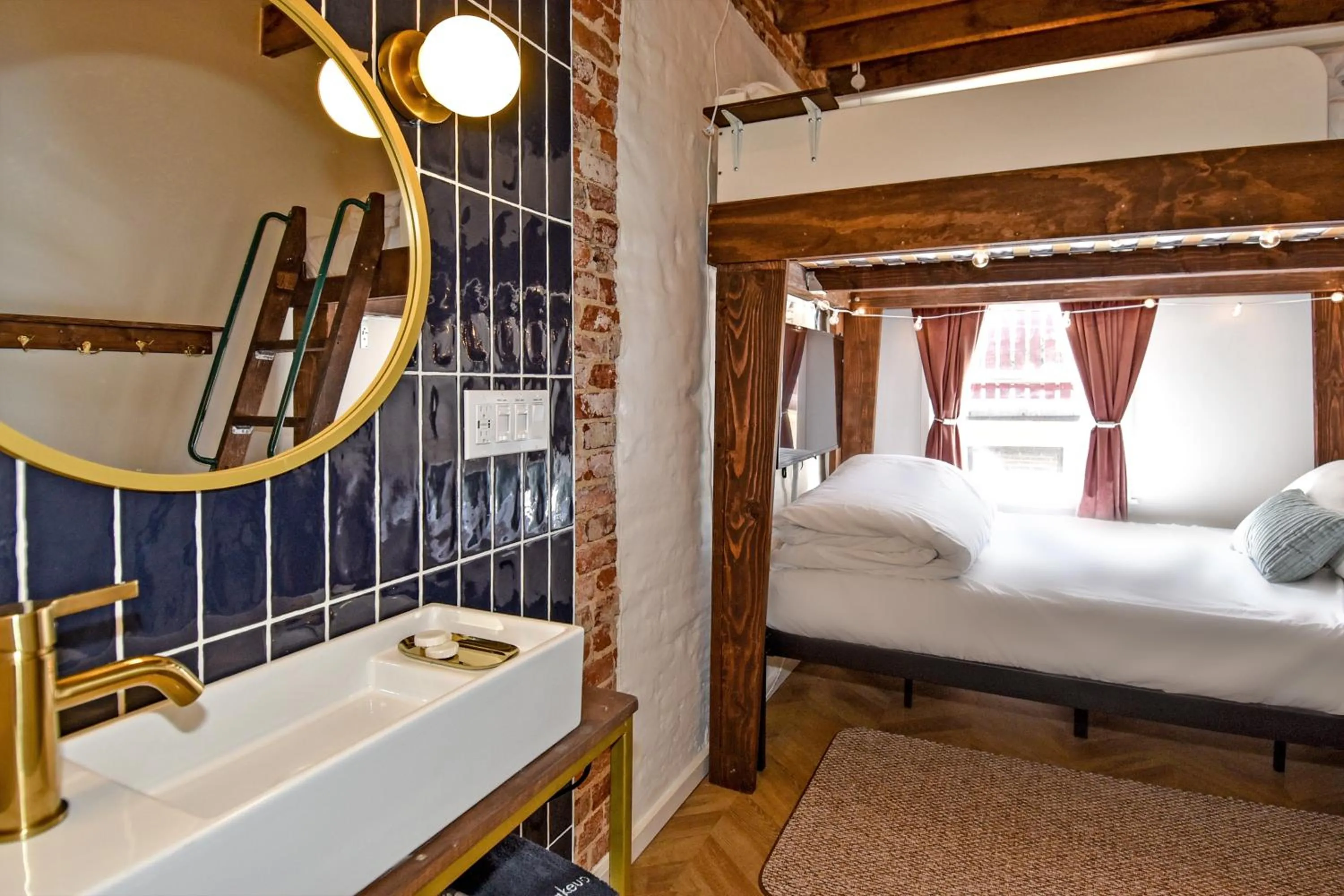 Bed in HighRoad Washington DC