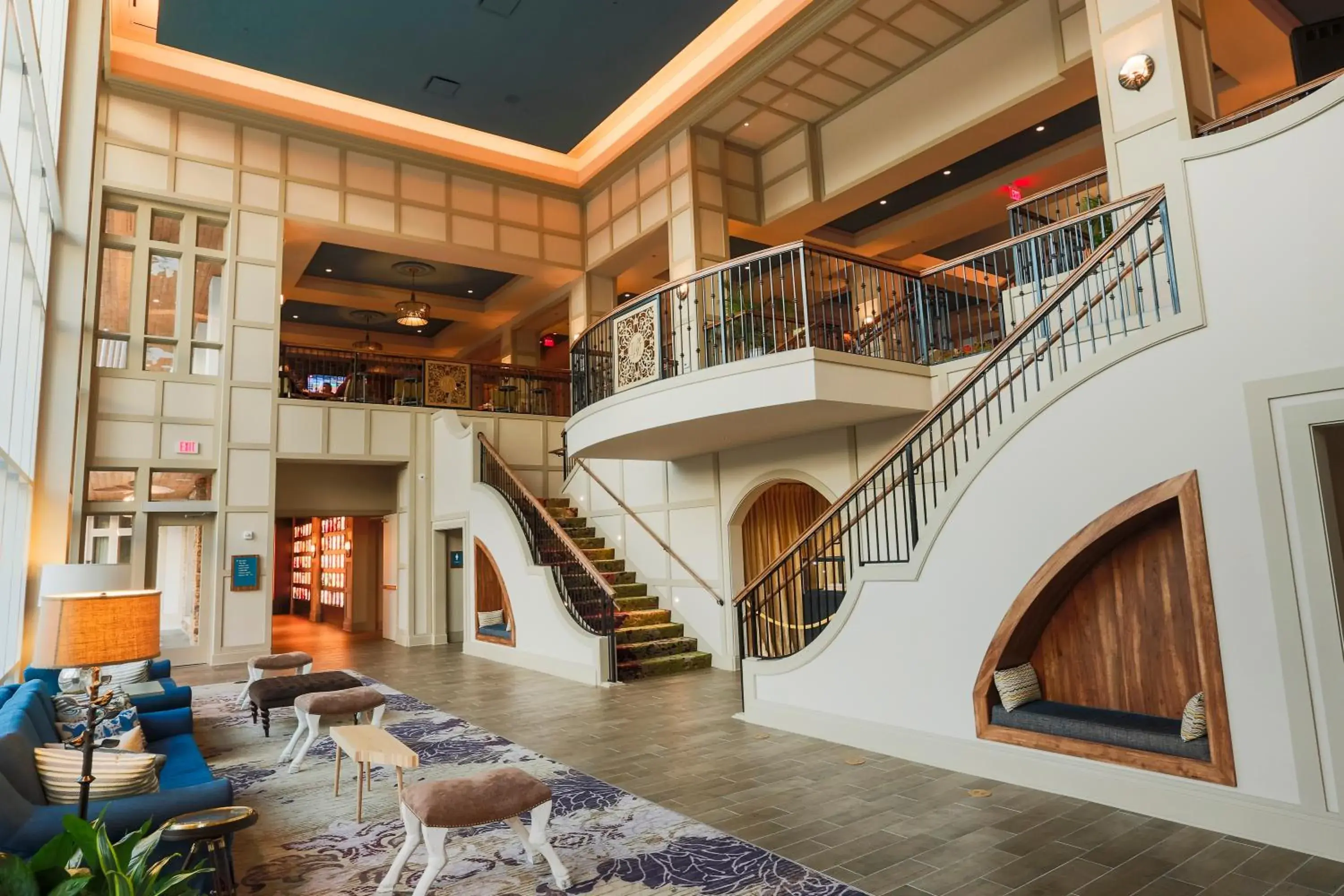 Lobby or reception in Dollywood's DreamMore Resort and Spa Lobby or reception in Dollywood's DreamMore Resort and Spa