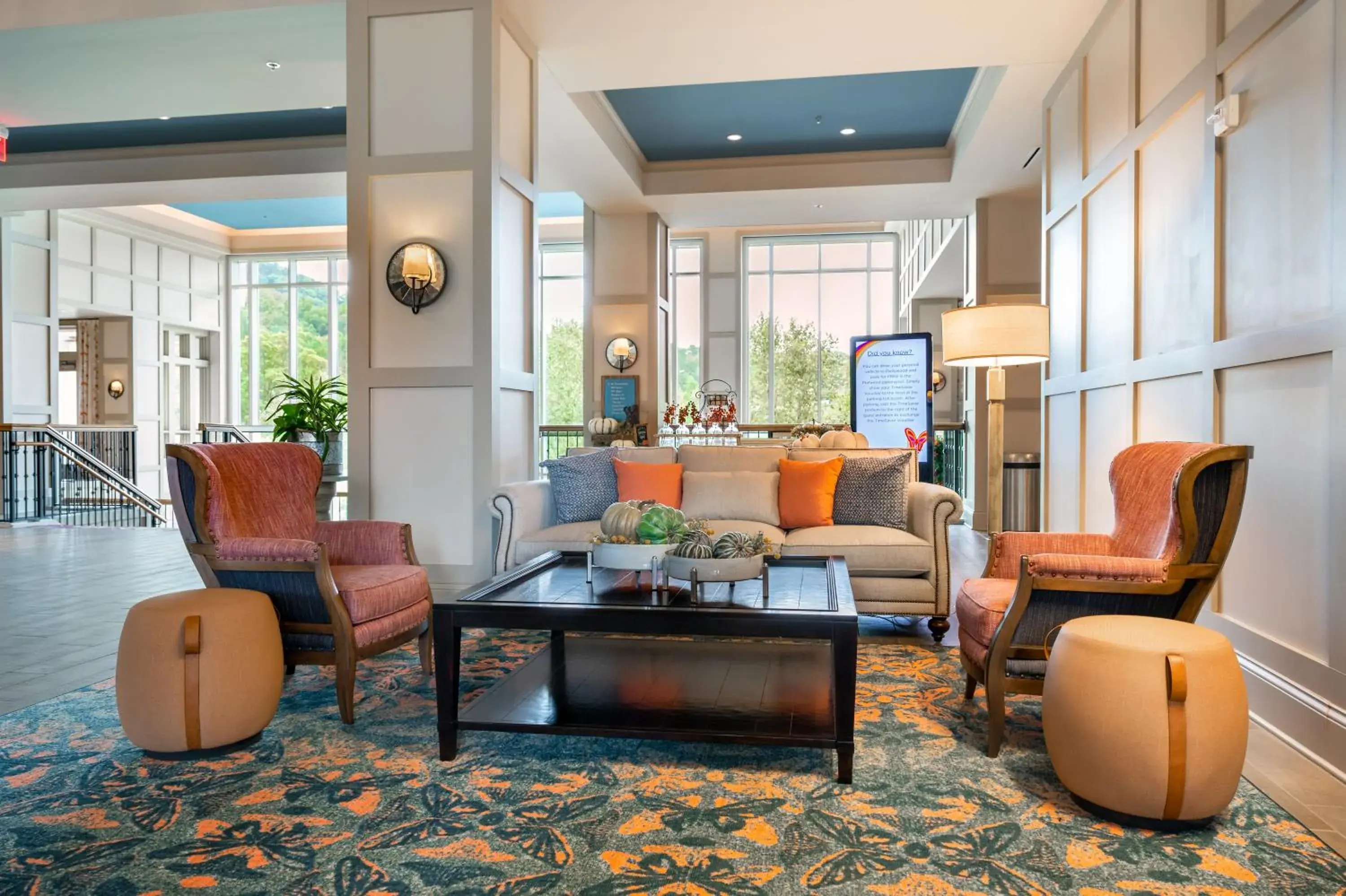 Facade/entrance in Dollywood's DreamMore Resort and Spa Facade/entrance in Dollywood's DreamMore Resort and Spa