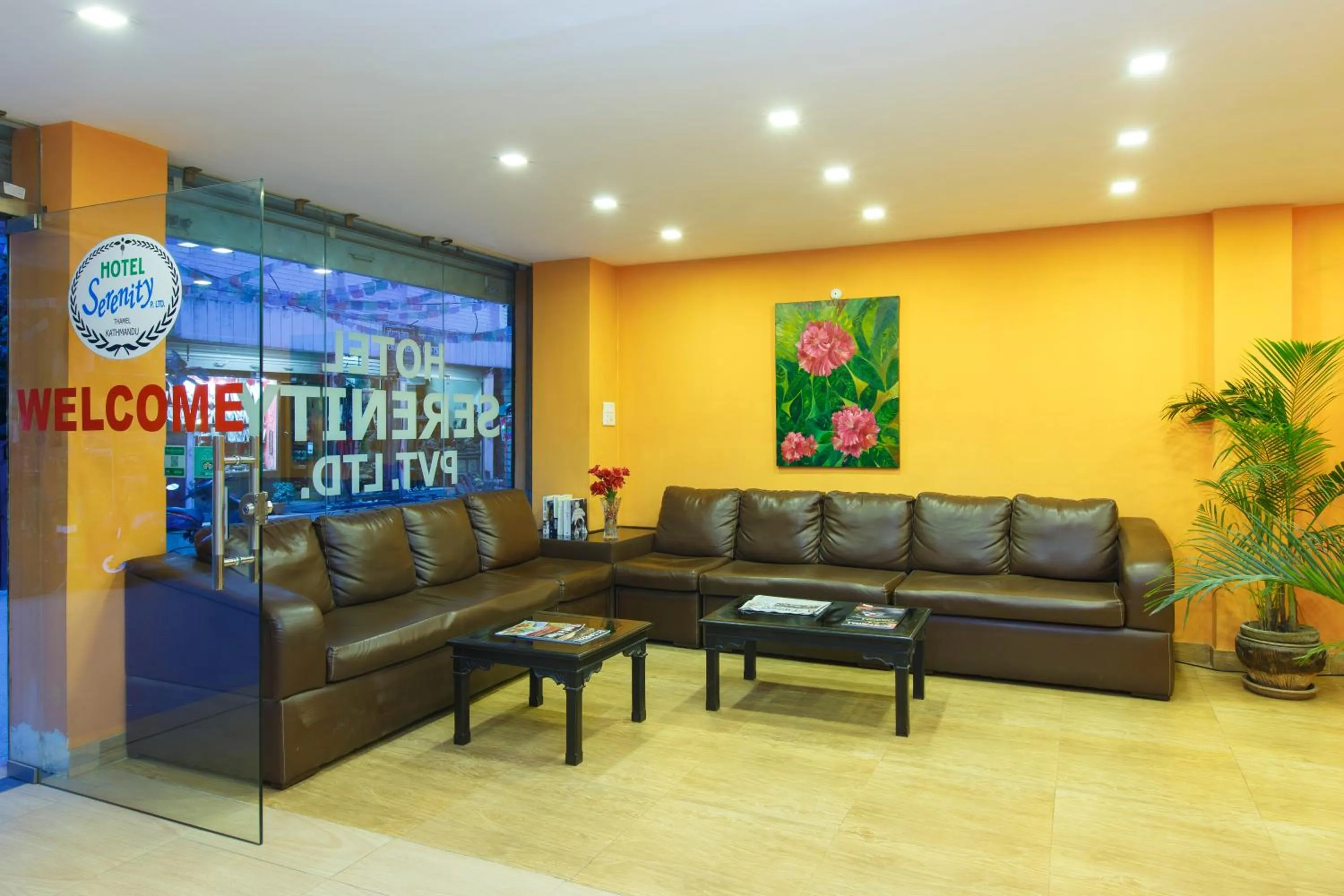Lobby or reception in Hotel Serenity Kathmandu