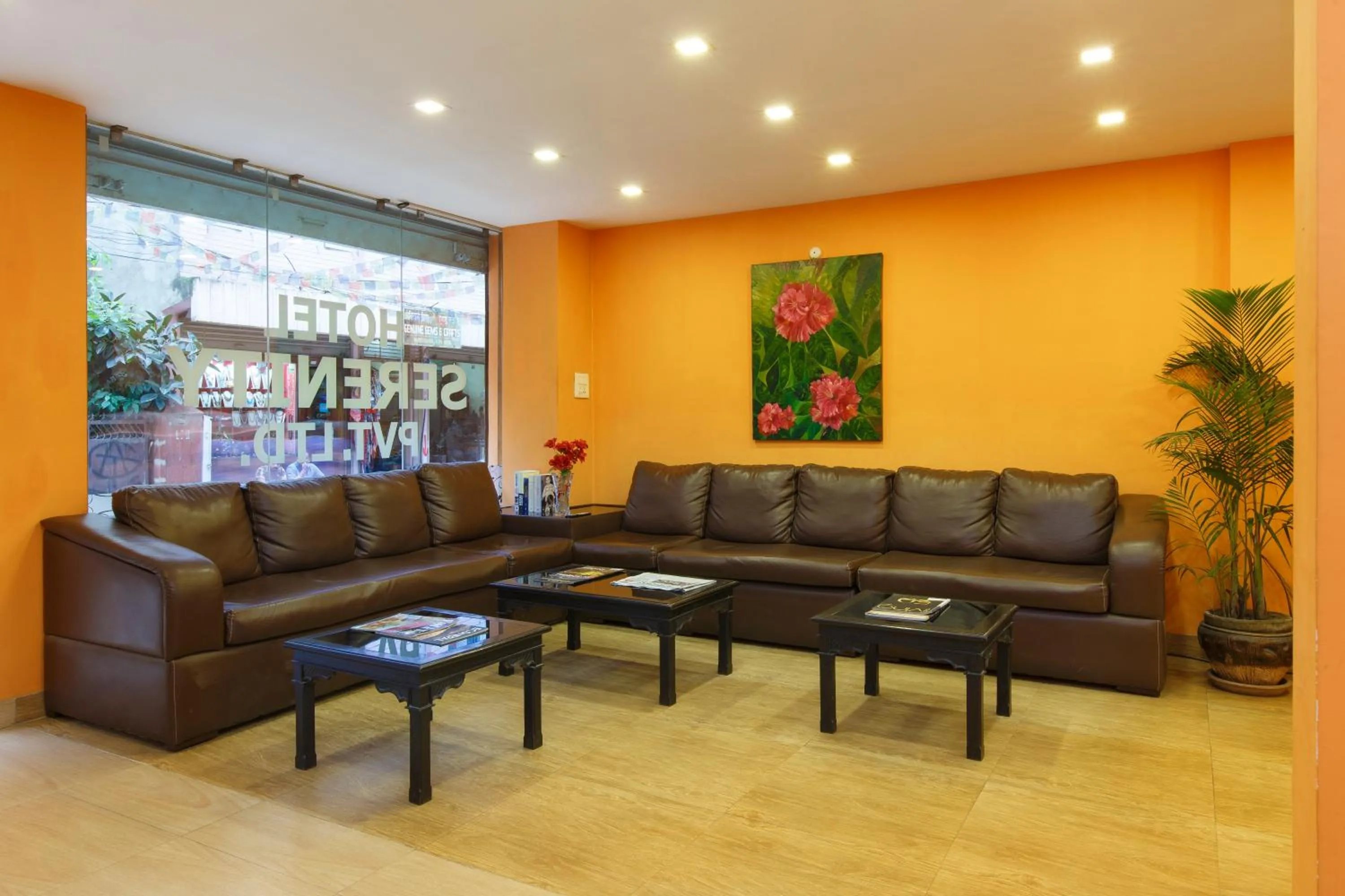 Lobby or reception in Hotel Serenity Kathmandu