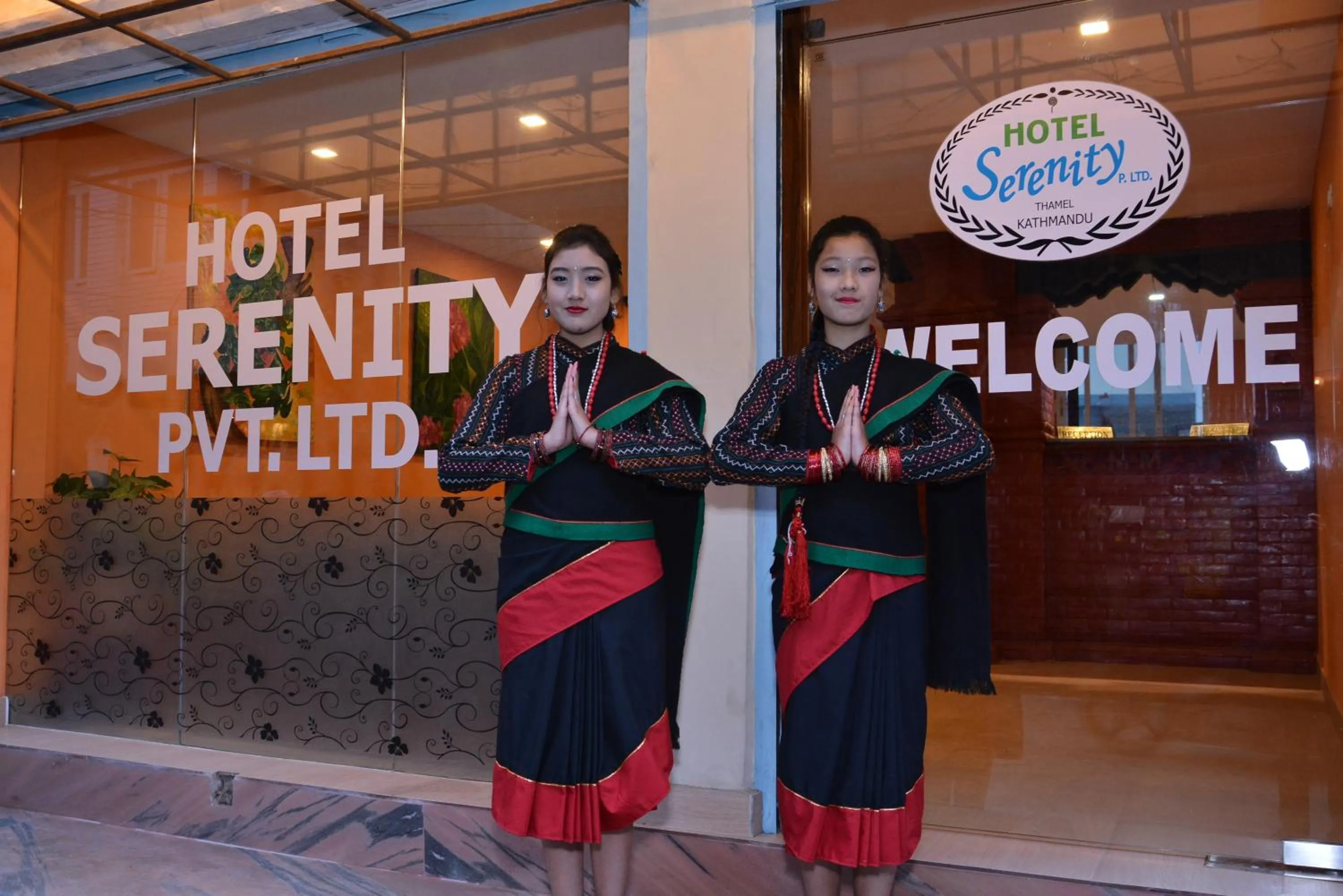 On site in Hotel Serenity Kathmandu