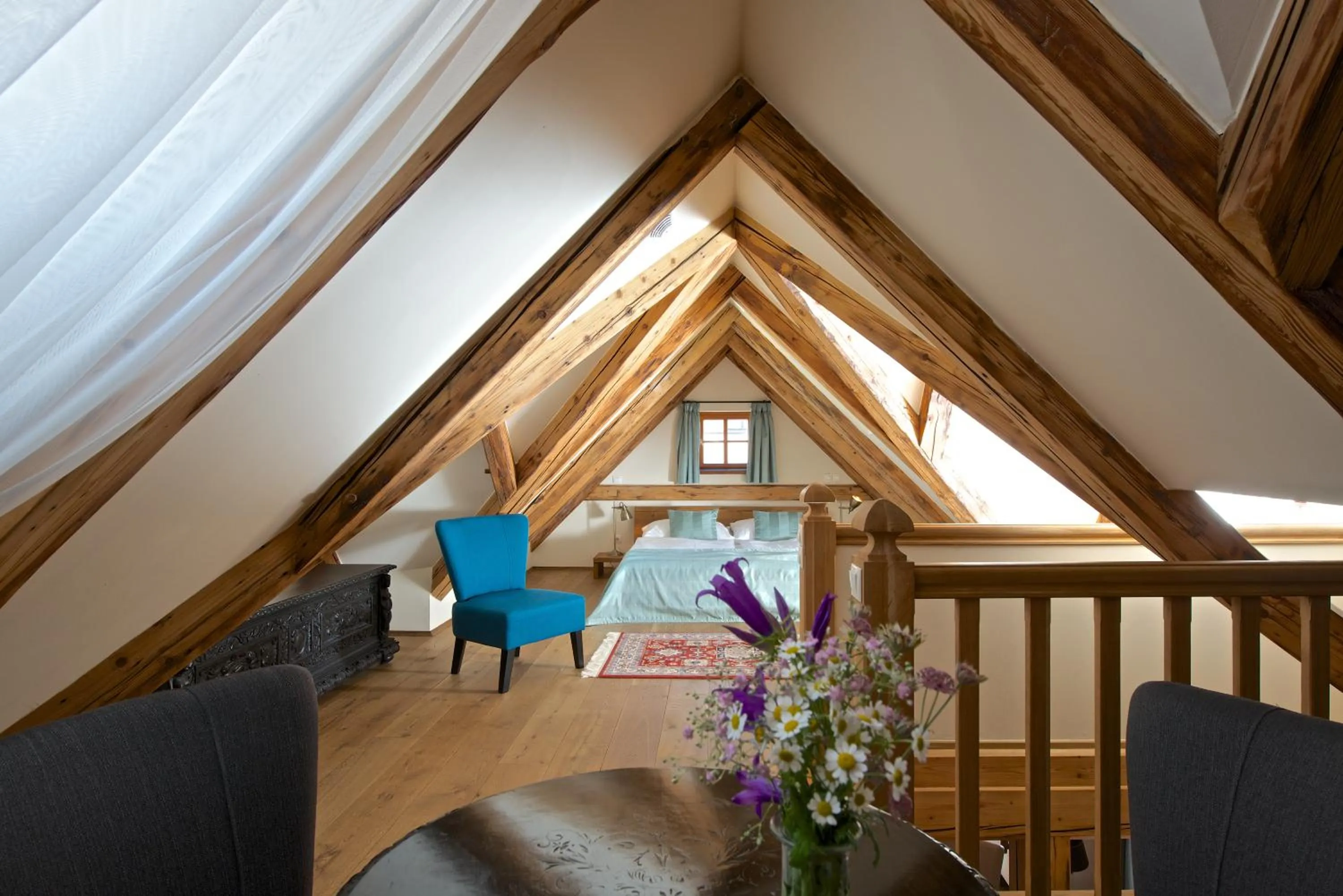 Seating area in Residence U Mecenáše